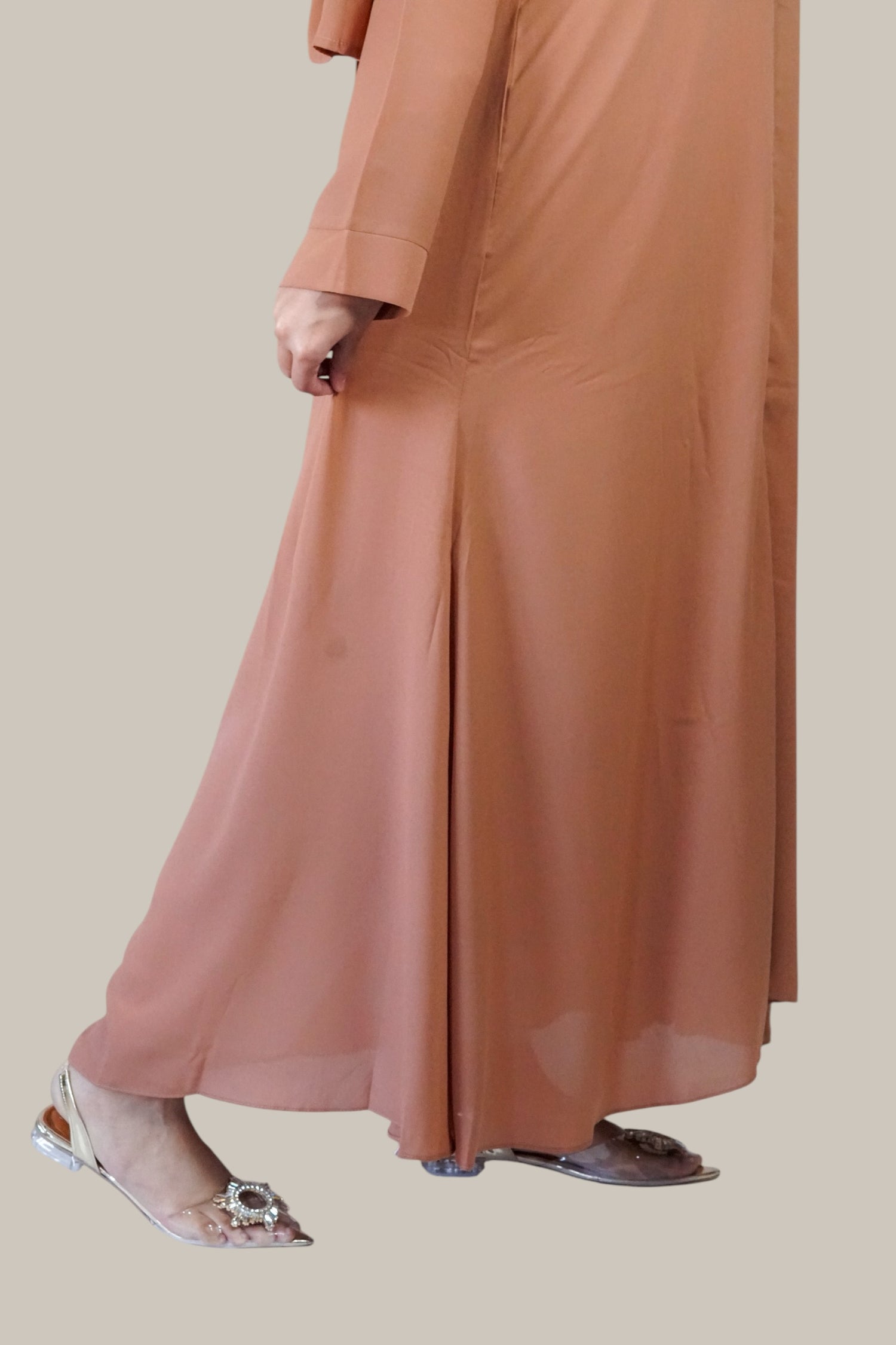 Plain Abaya - Dusky