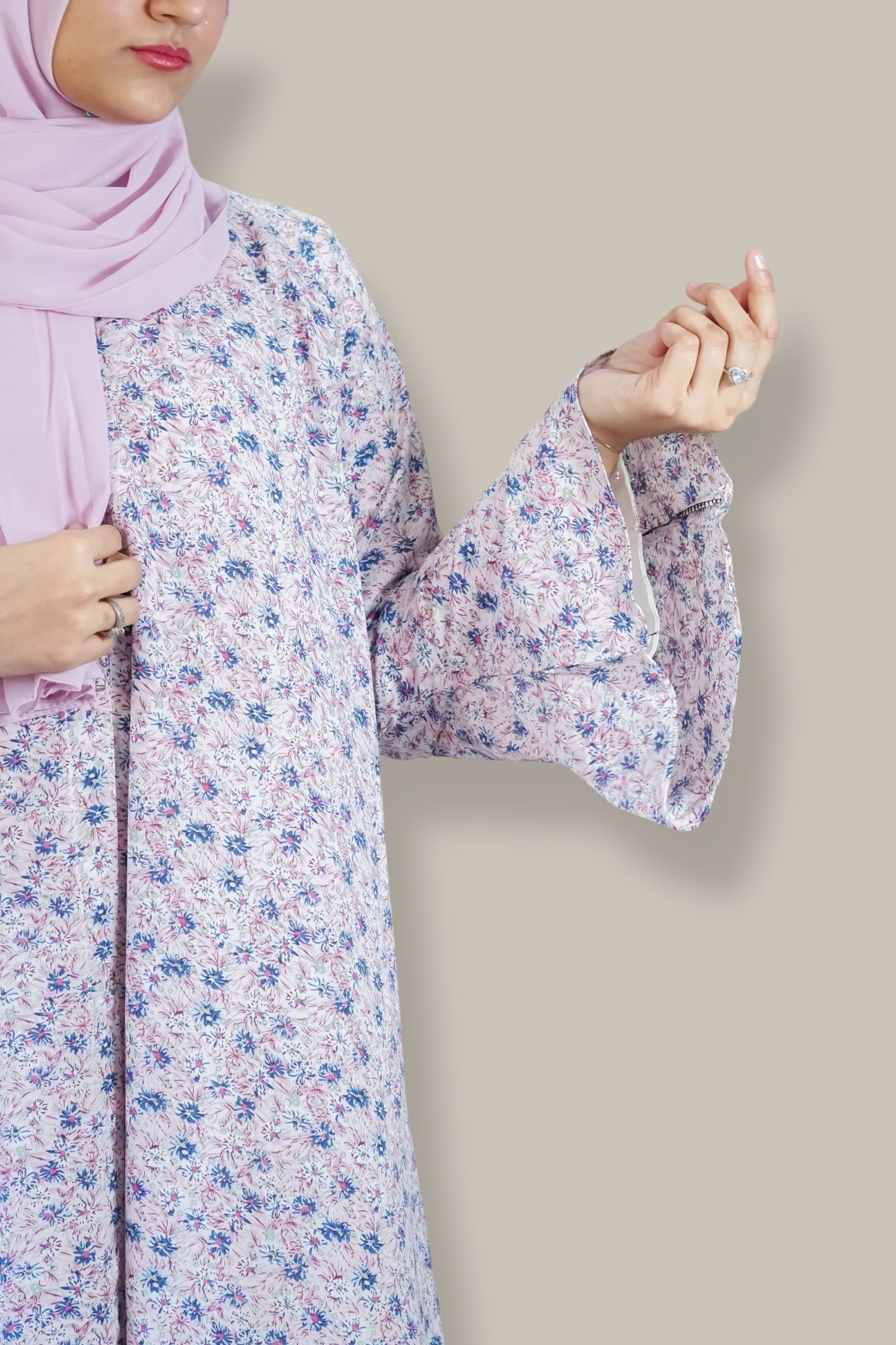 Lavish Printed Abaya