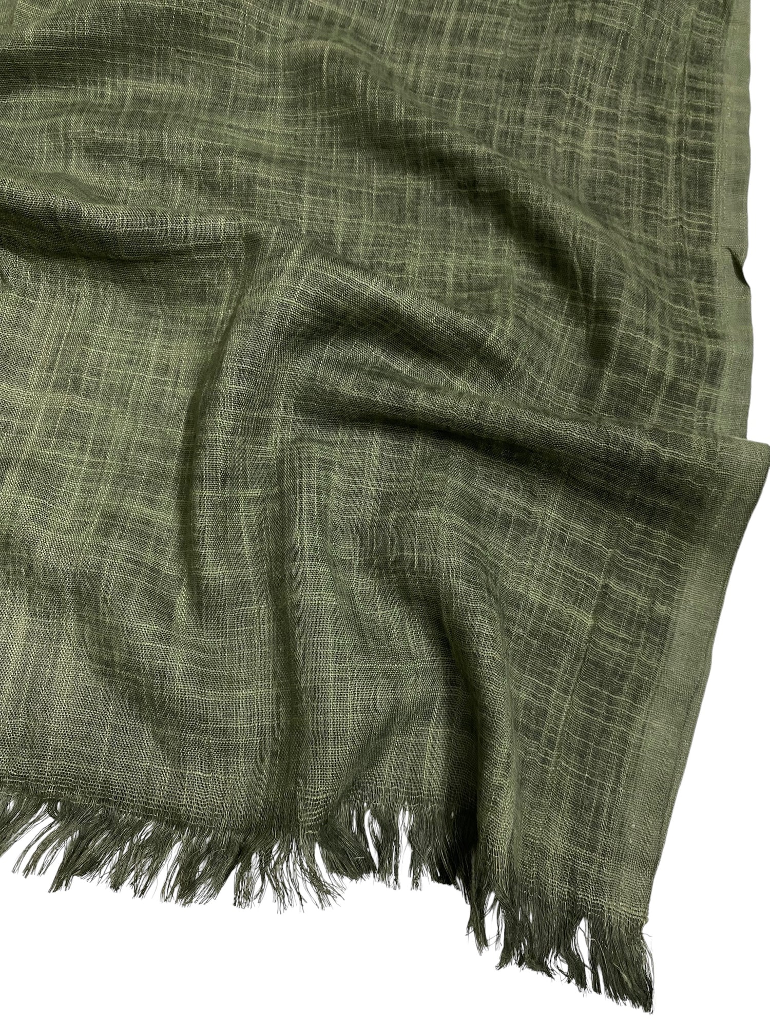 Premium Turkish Dupatta (Imported Fabric) - Basil