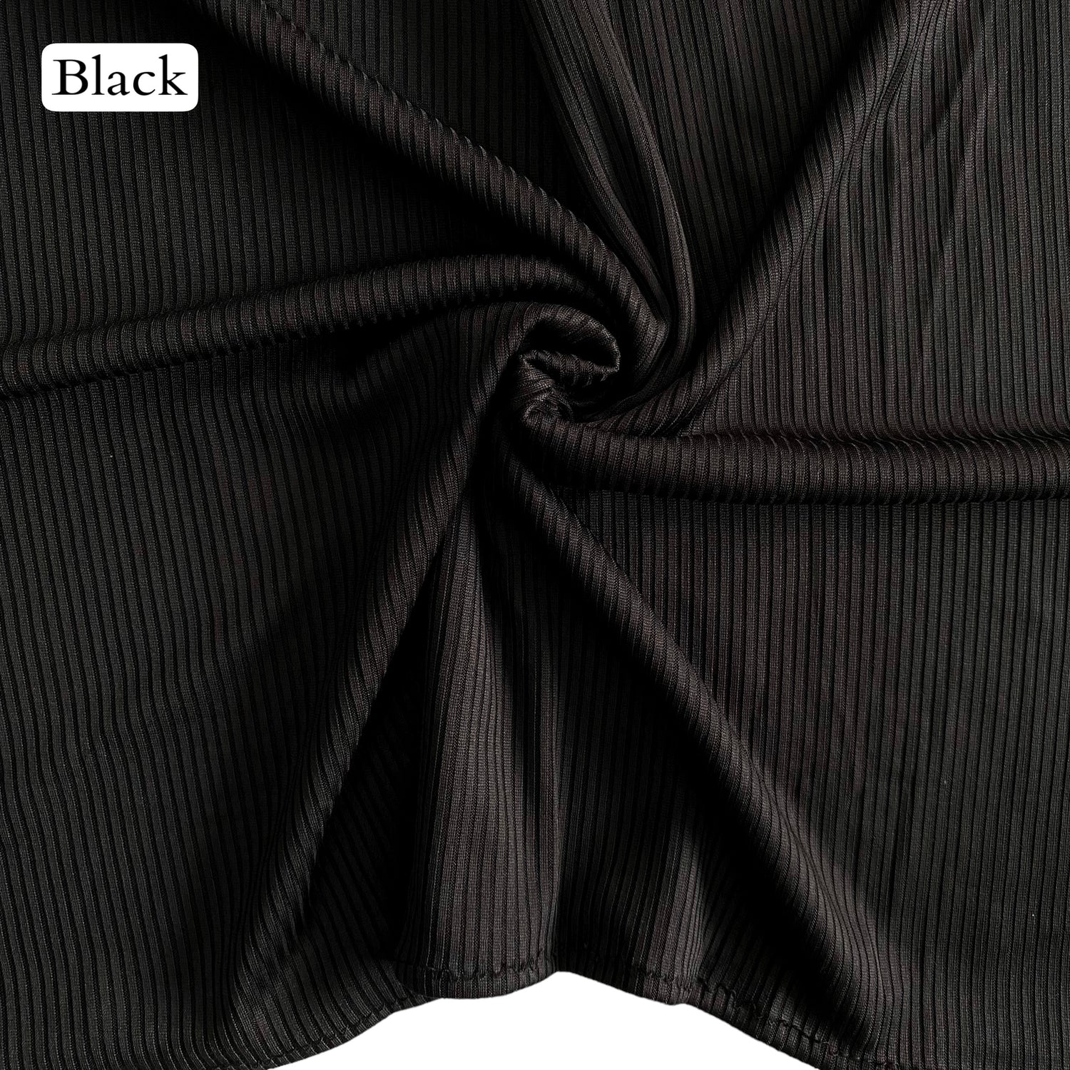 Clocque Striped Jersey Hijab - Black