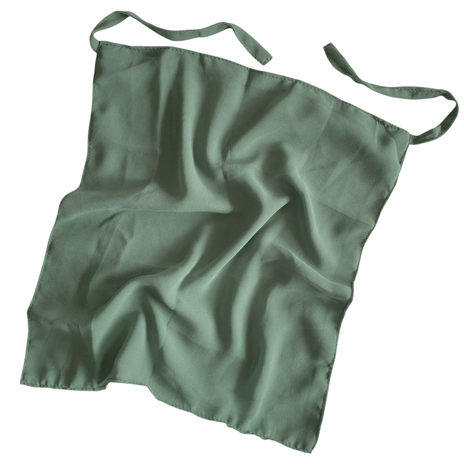 Tie-back Niqab - Sage Green