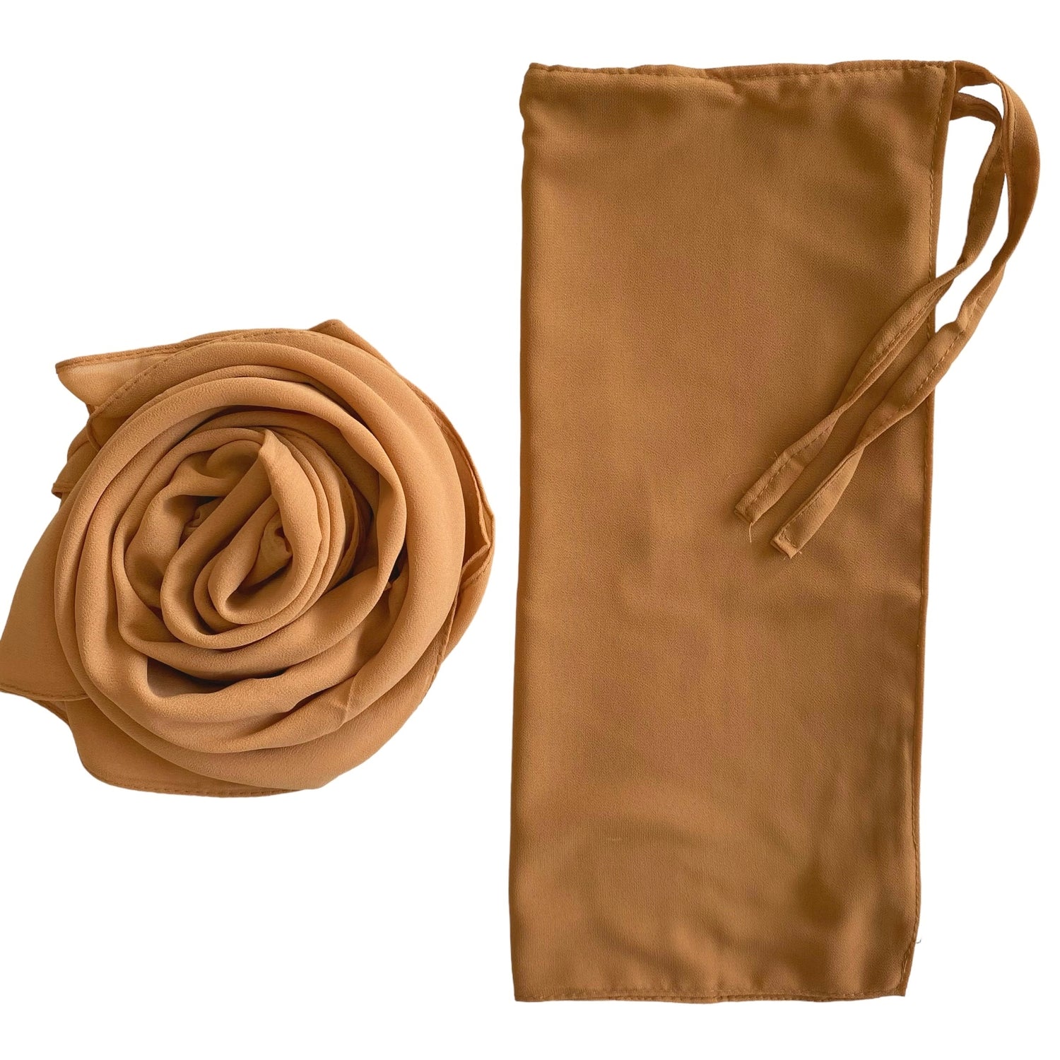 Matching Hijab & Niqab Sets - Camel