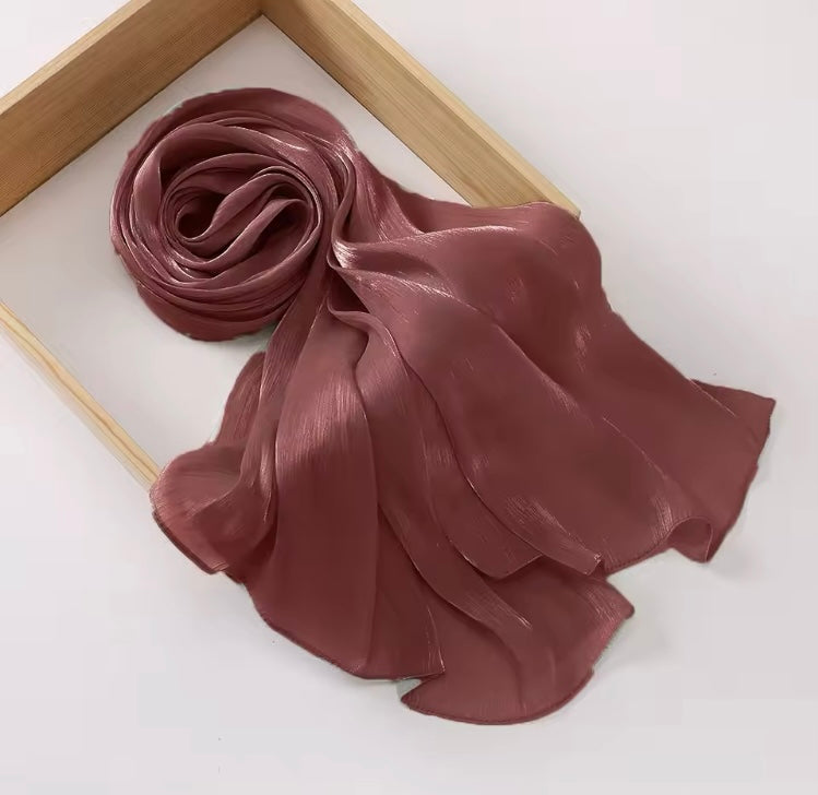 Starlit Organza Shimmer - Onion Pink