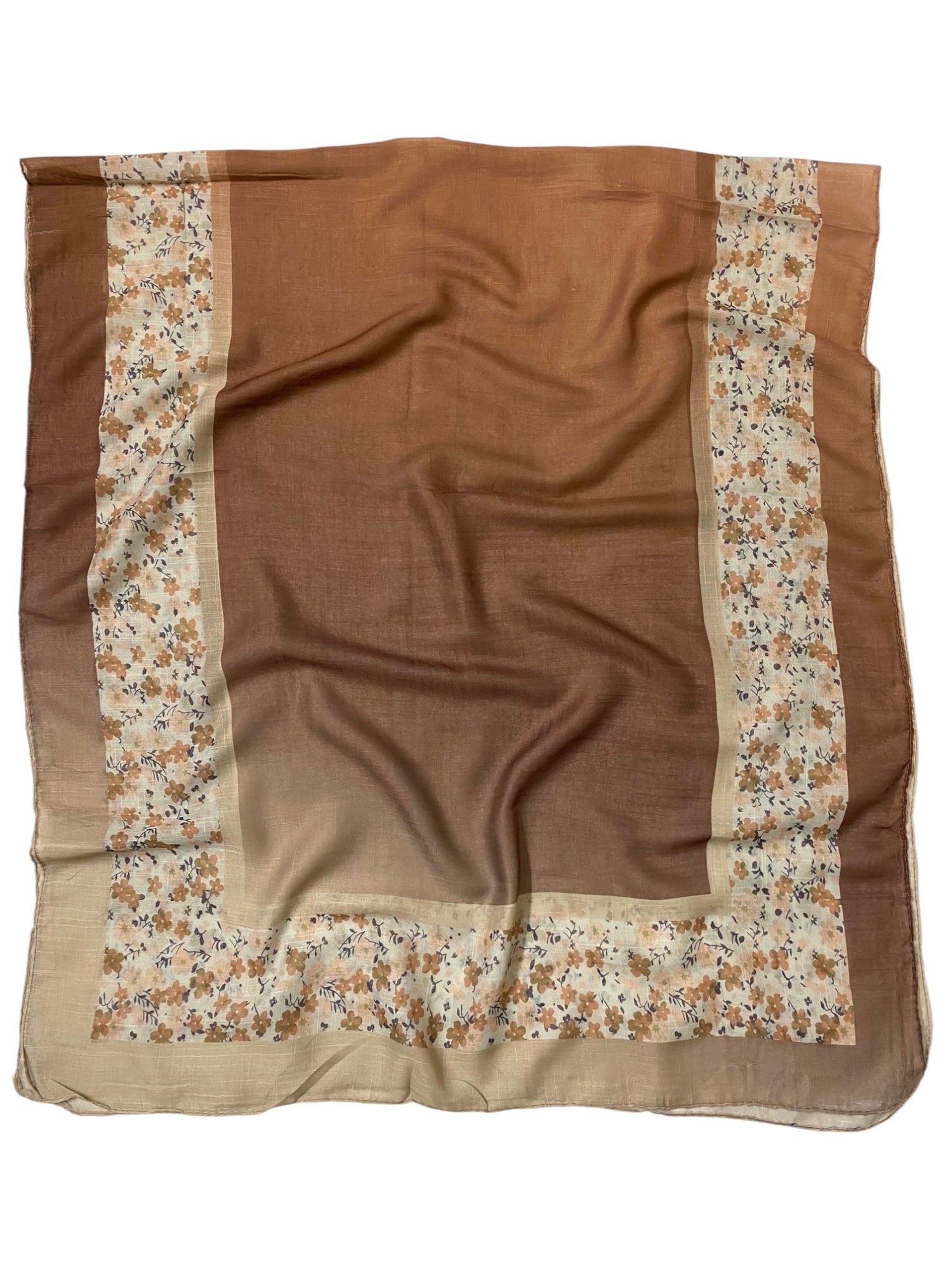 Whisper Printed Hijabs - Toffee