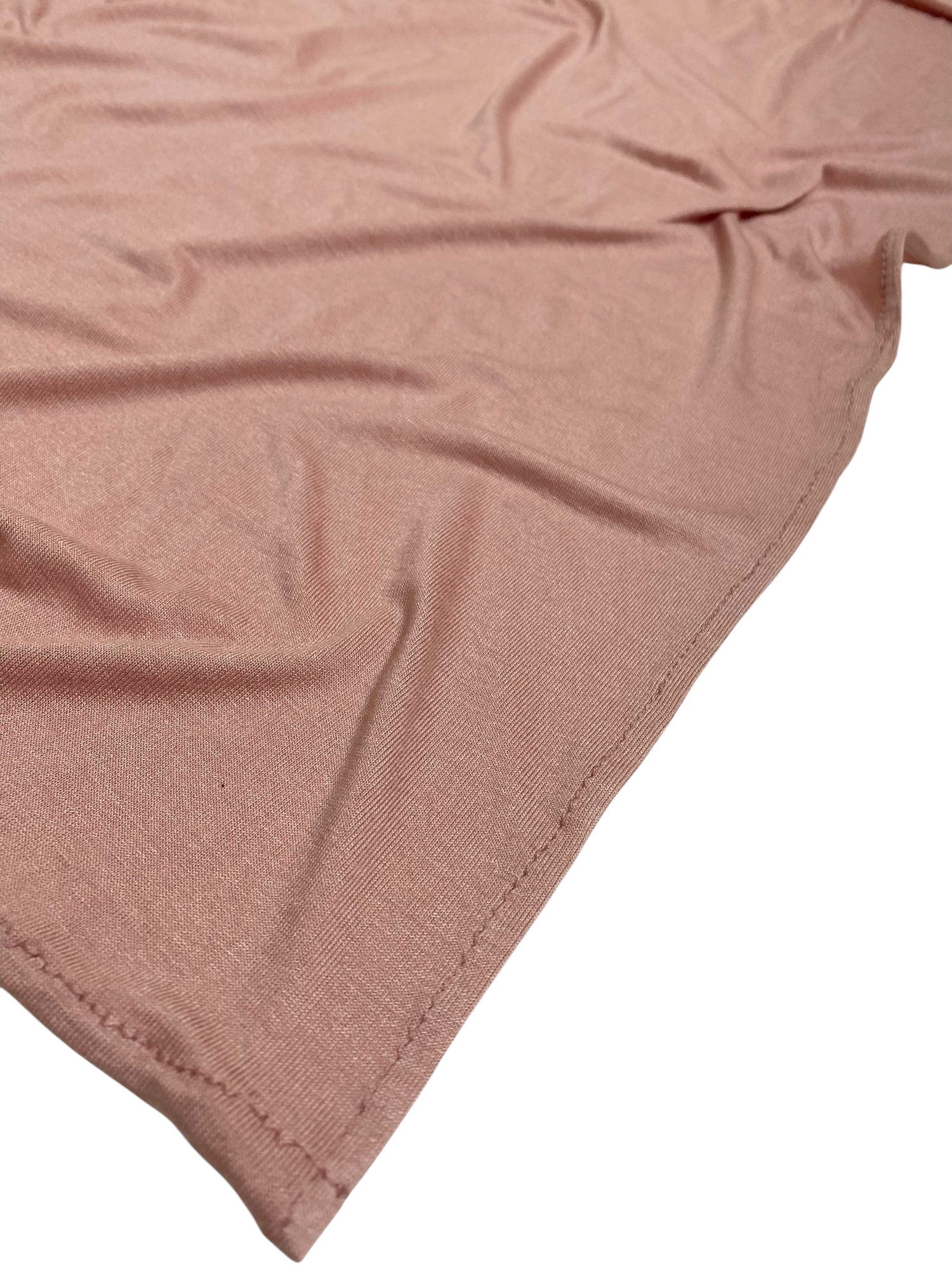 Premium Bamboo Jersey Hijab - Blush