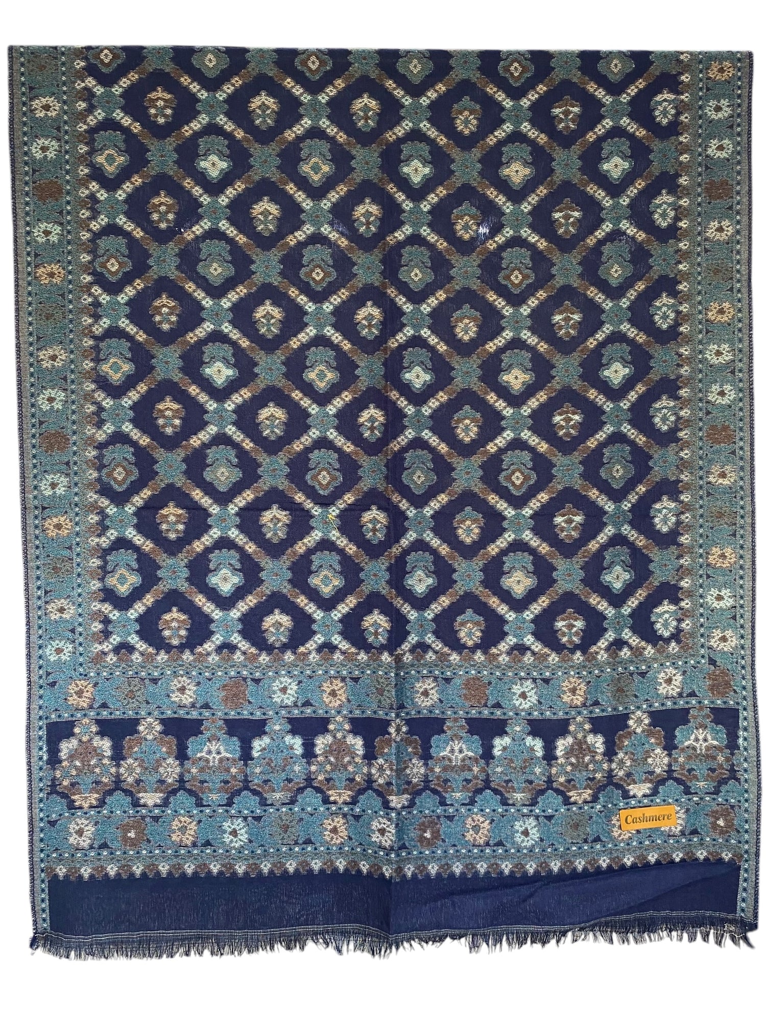 Ameira Pashmina Jacquard - Navy Blue