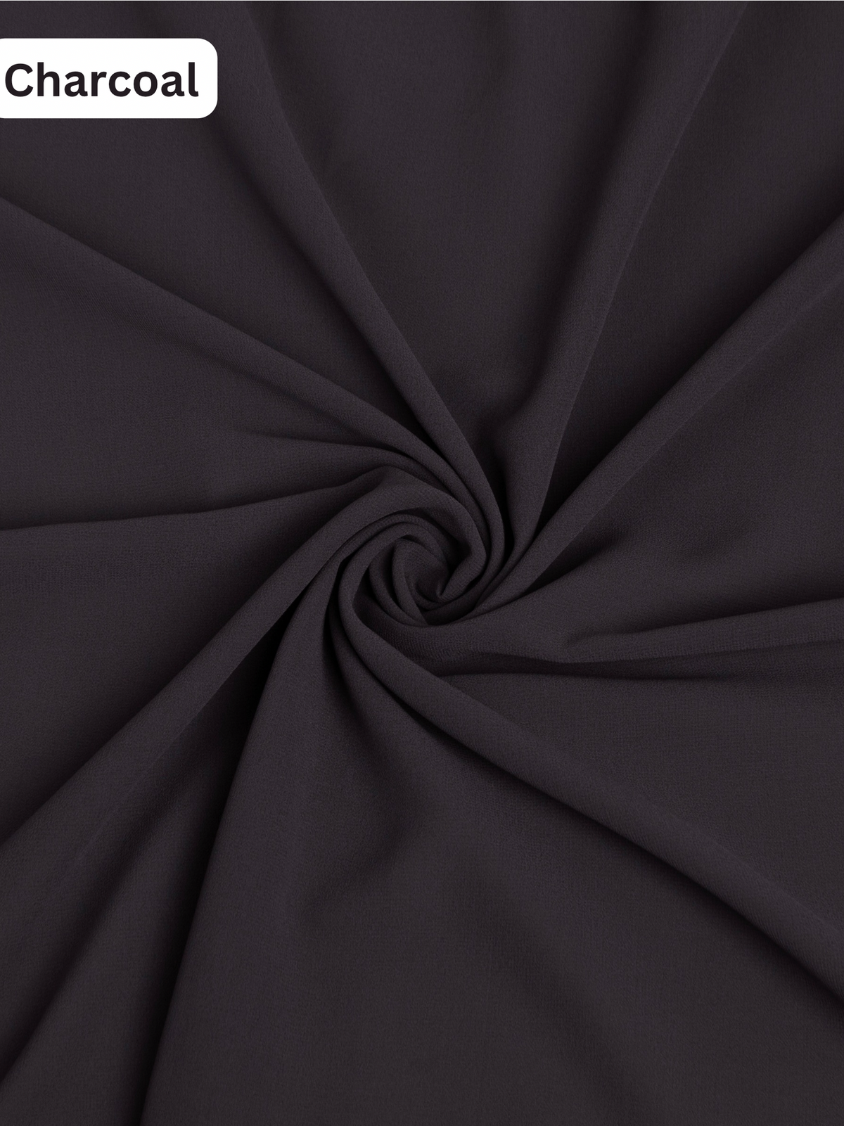Georgette – Charcoal