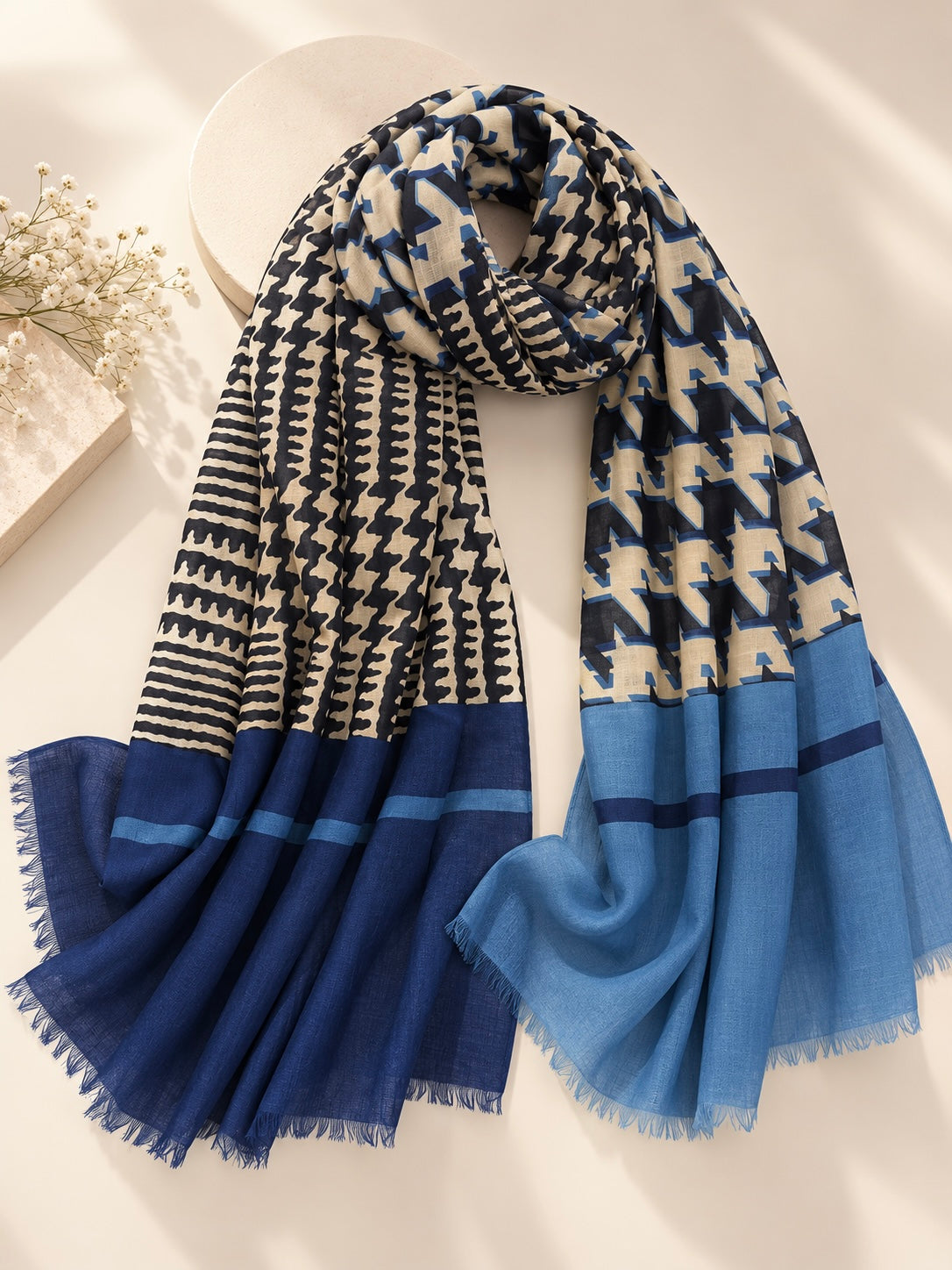 Heritage Printed Lawn Hijab - Electra