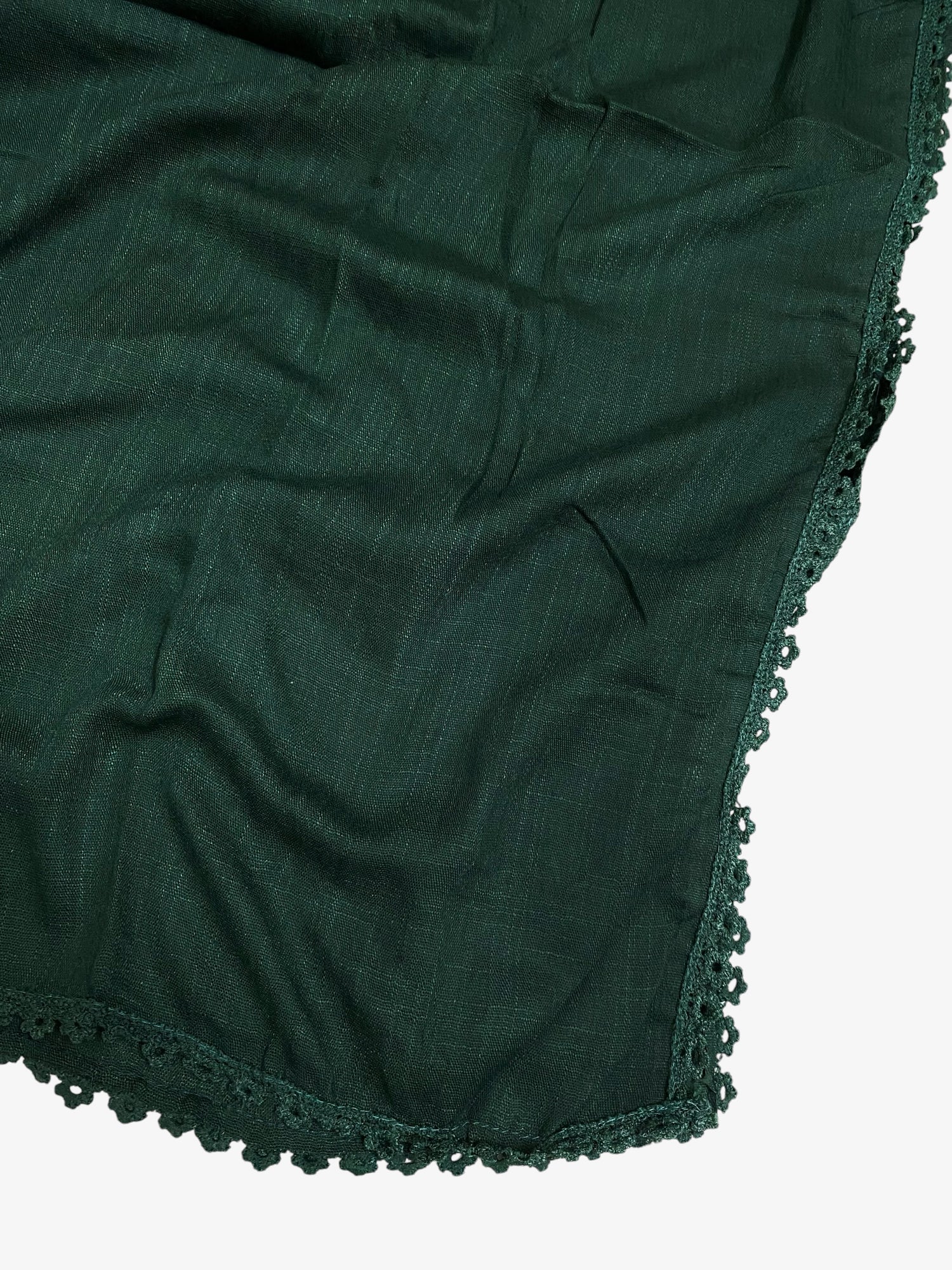 Expressions Turkish Lawn (Wider Width) Lace Hijab - Sacramento