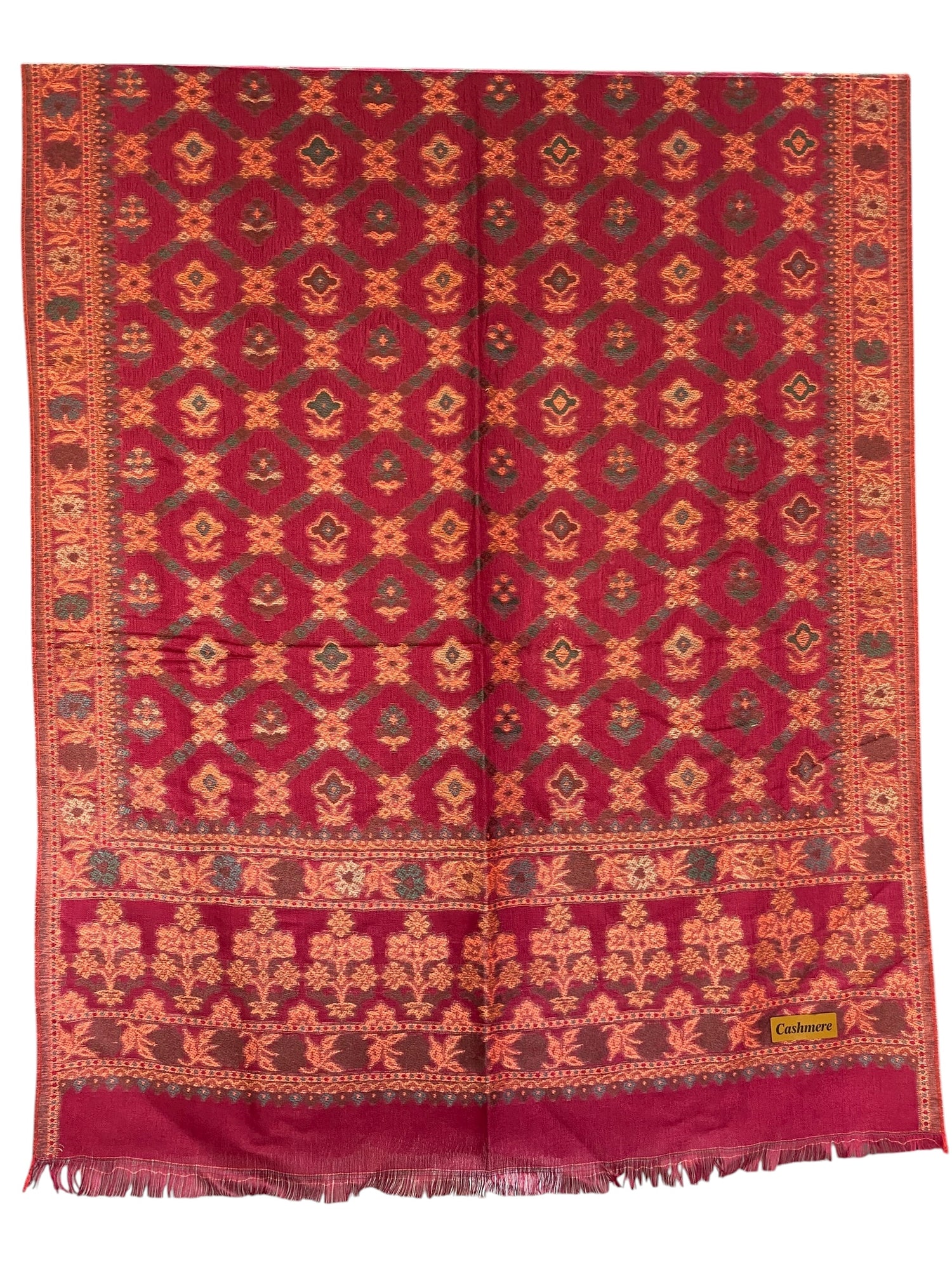 Ameira Pashmina Jacquard - Maroon