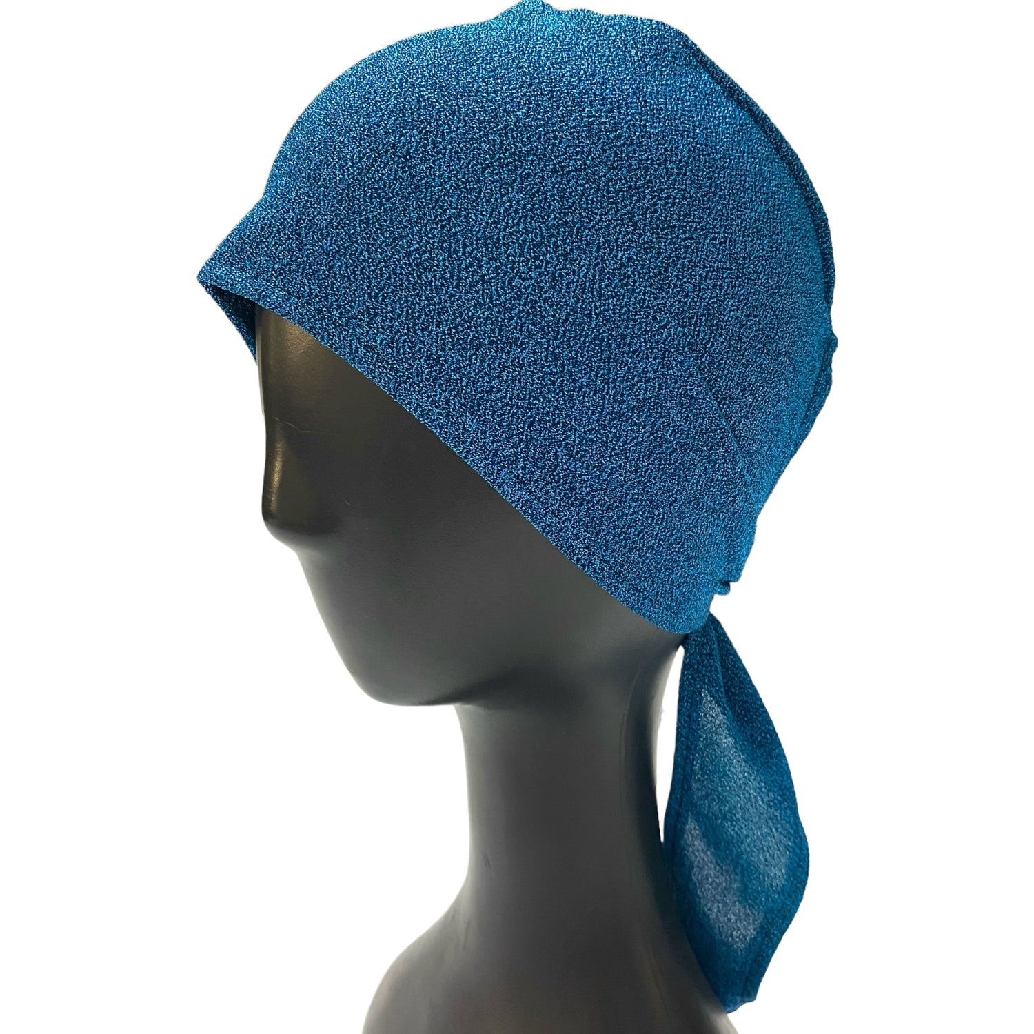Moonlight Tie-Back Hijab bands - Blue