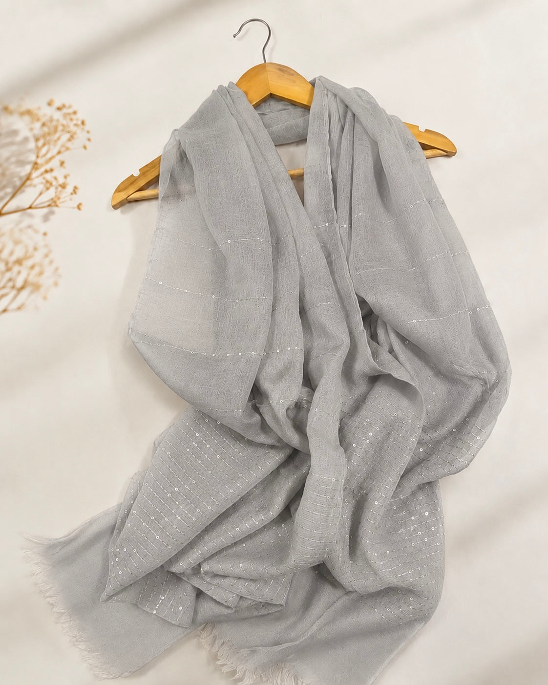 Sparkles Hijabs – Steel Grey