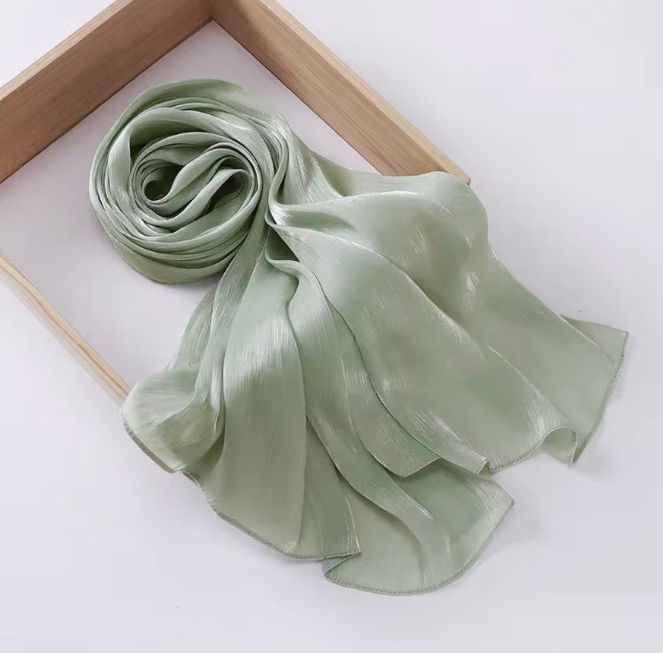 Starlit Organza Shimmer  - Mint