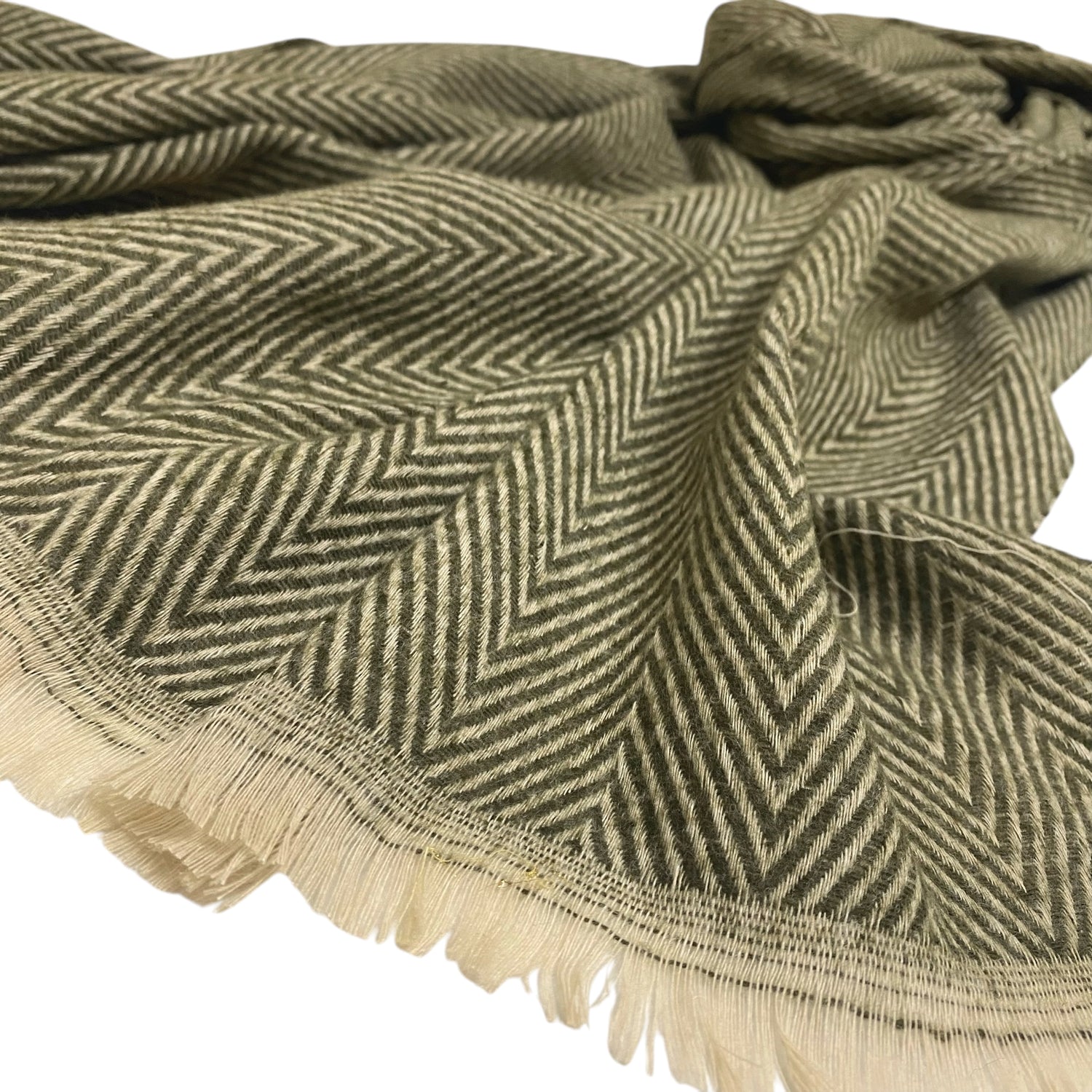 Herringbone Woollen - Sacramento