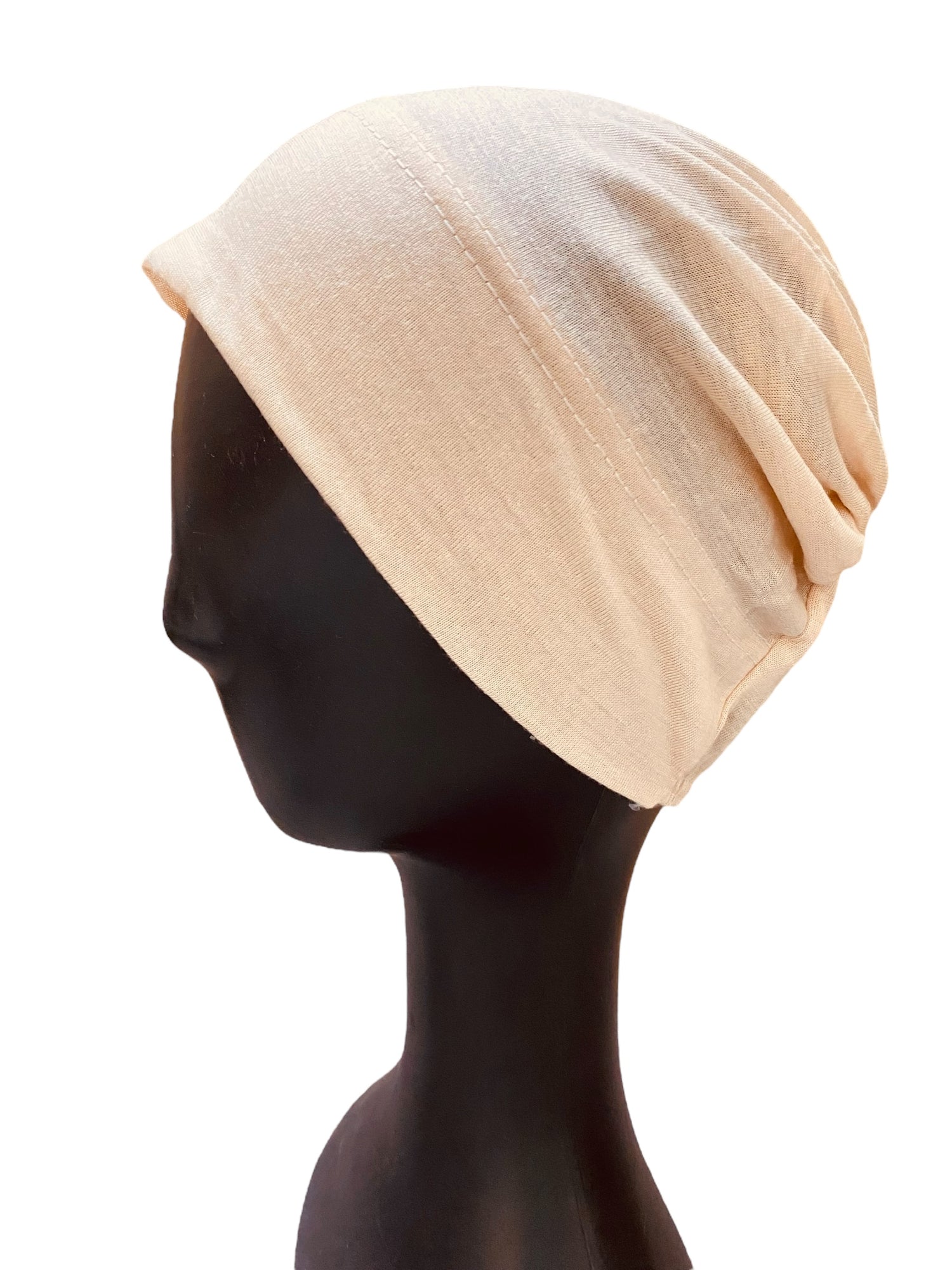 Full Covered Hijab Cap – Off White