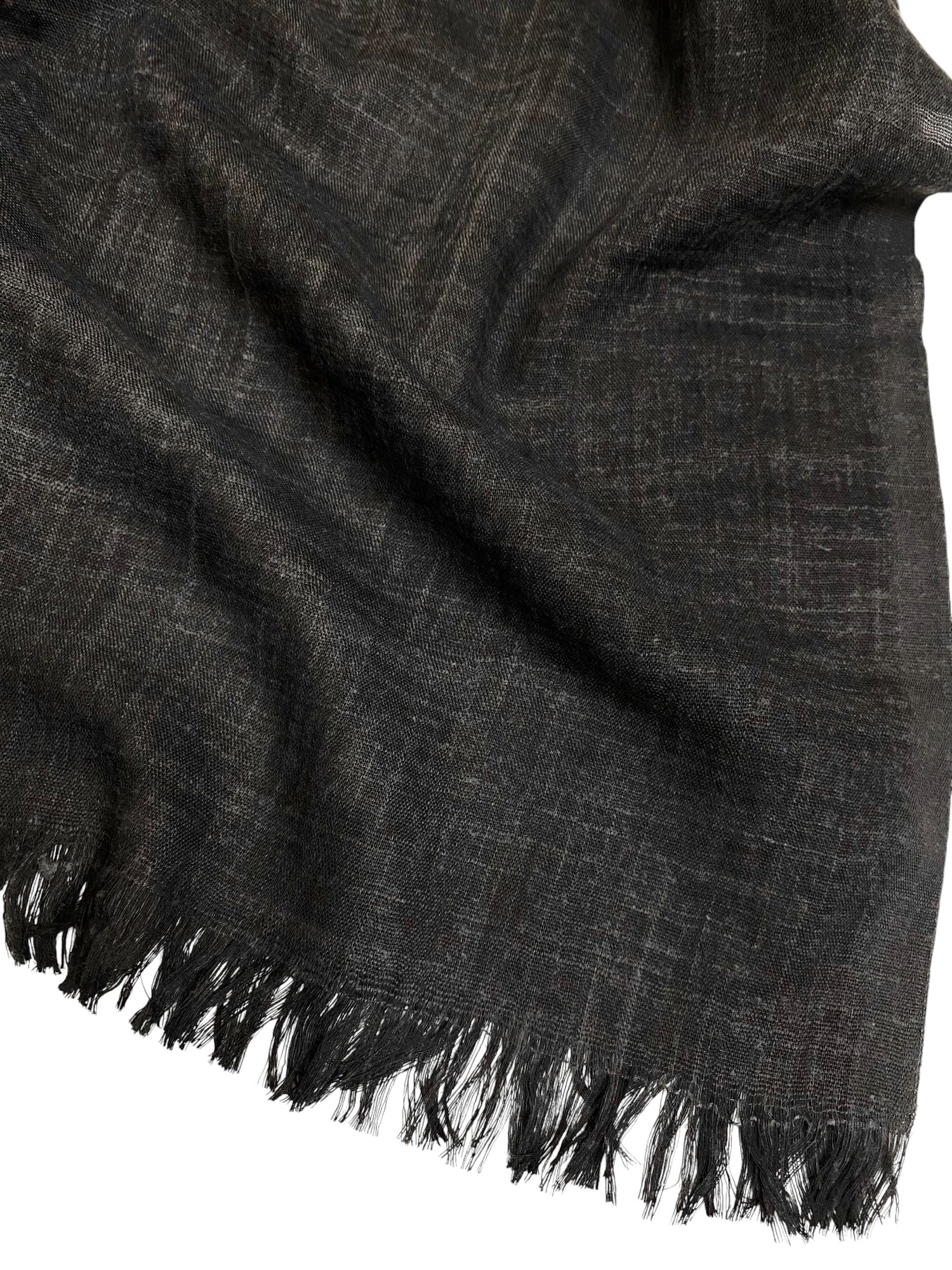 Premium Turkish Dupatta (Imported Fabric) - Black
