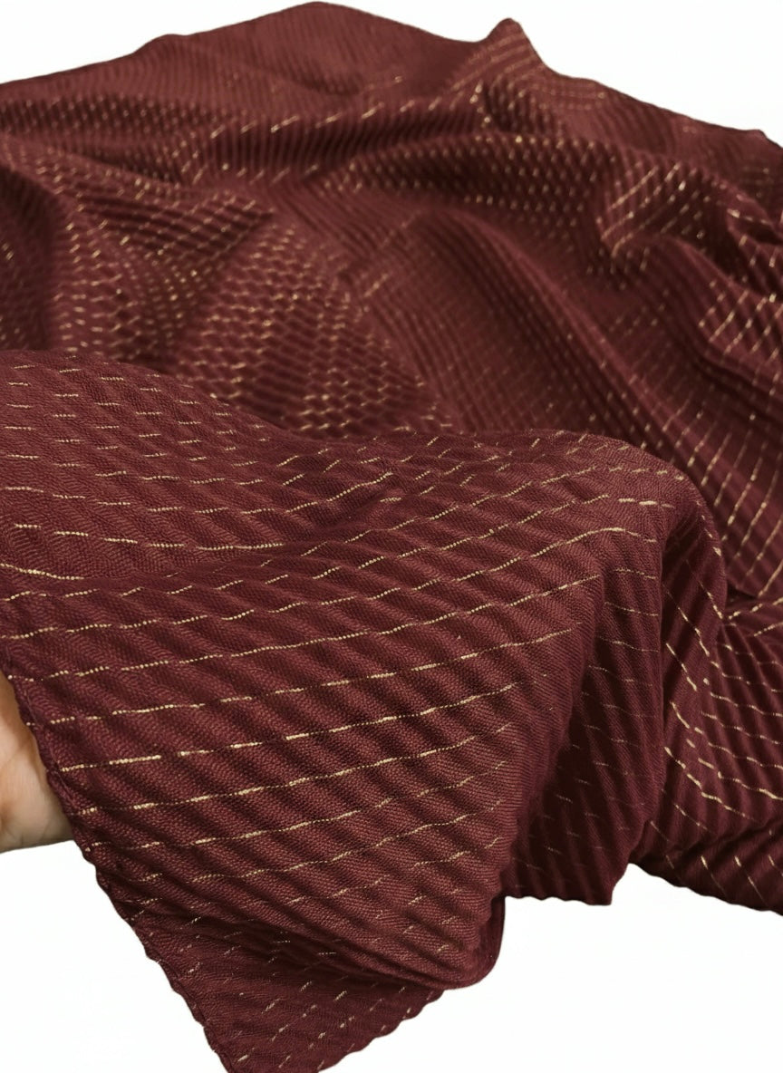 Gold Bars – Deep Maroon