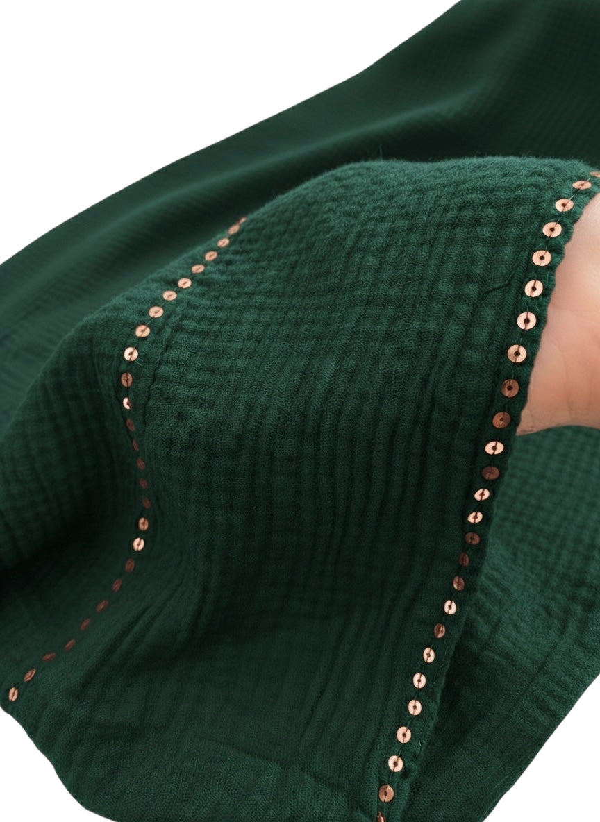 Ripple Sequins Hijab XL Size - Sacramento