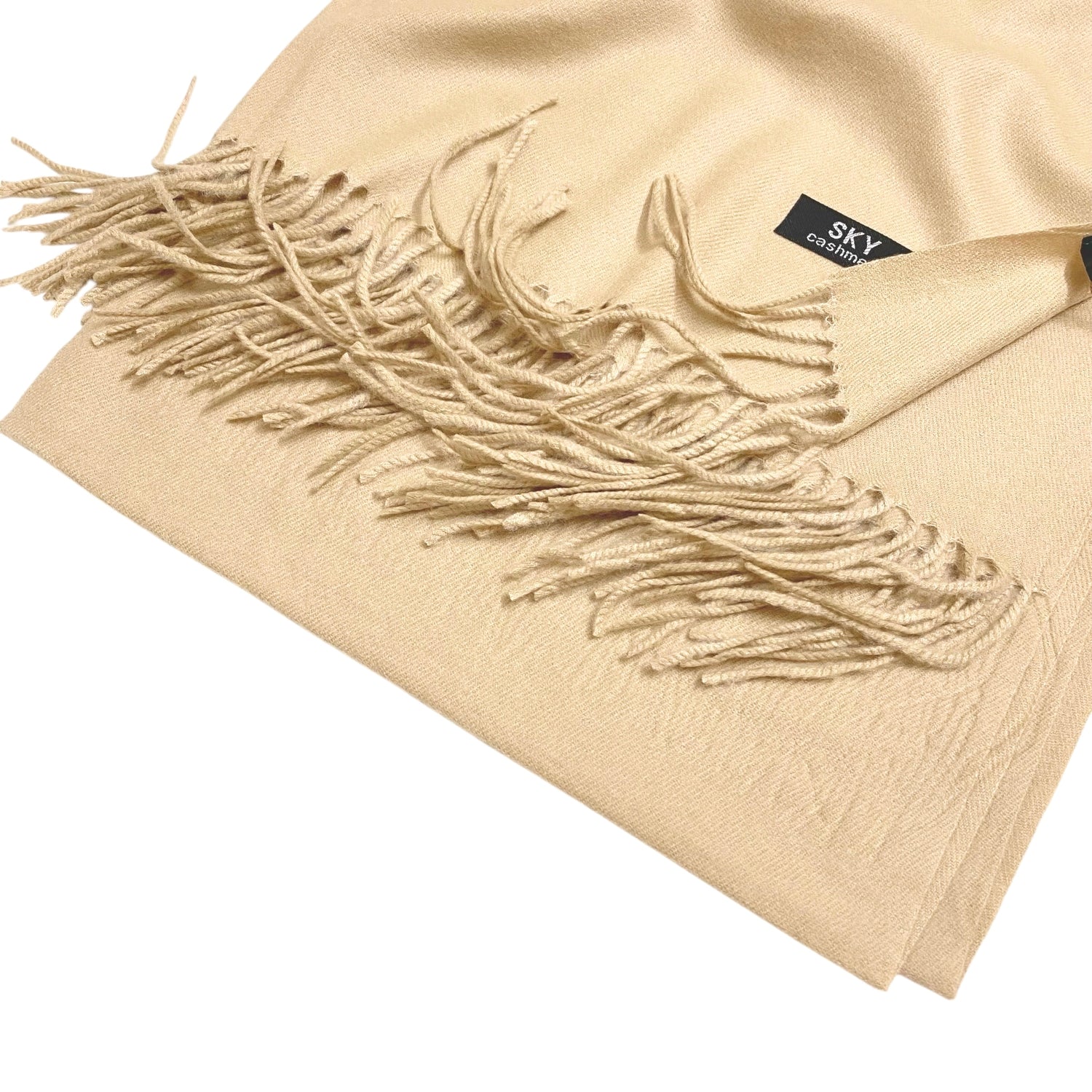 PREMIUM Quality Woolen Cashmere – Light Beige (XL size)