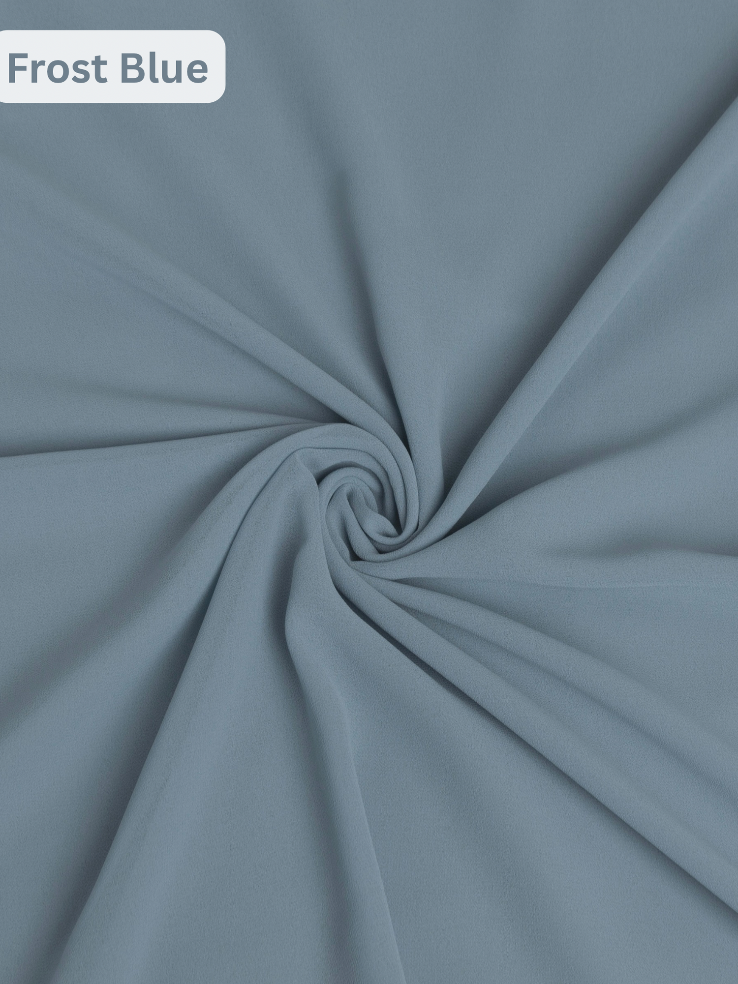 Georgette – Frost Blue