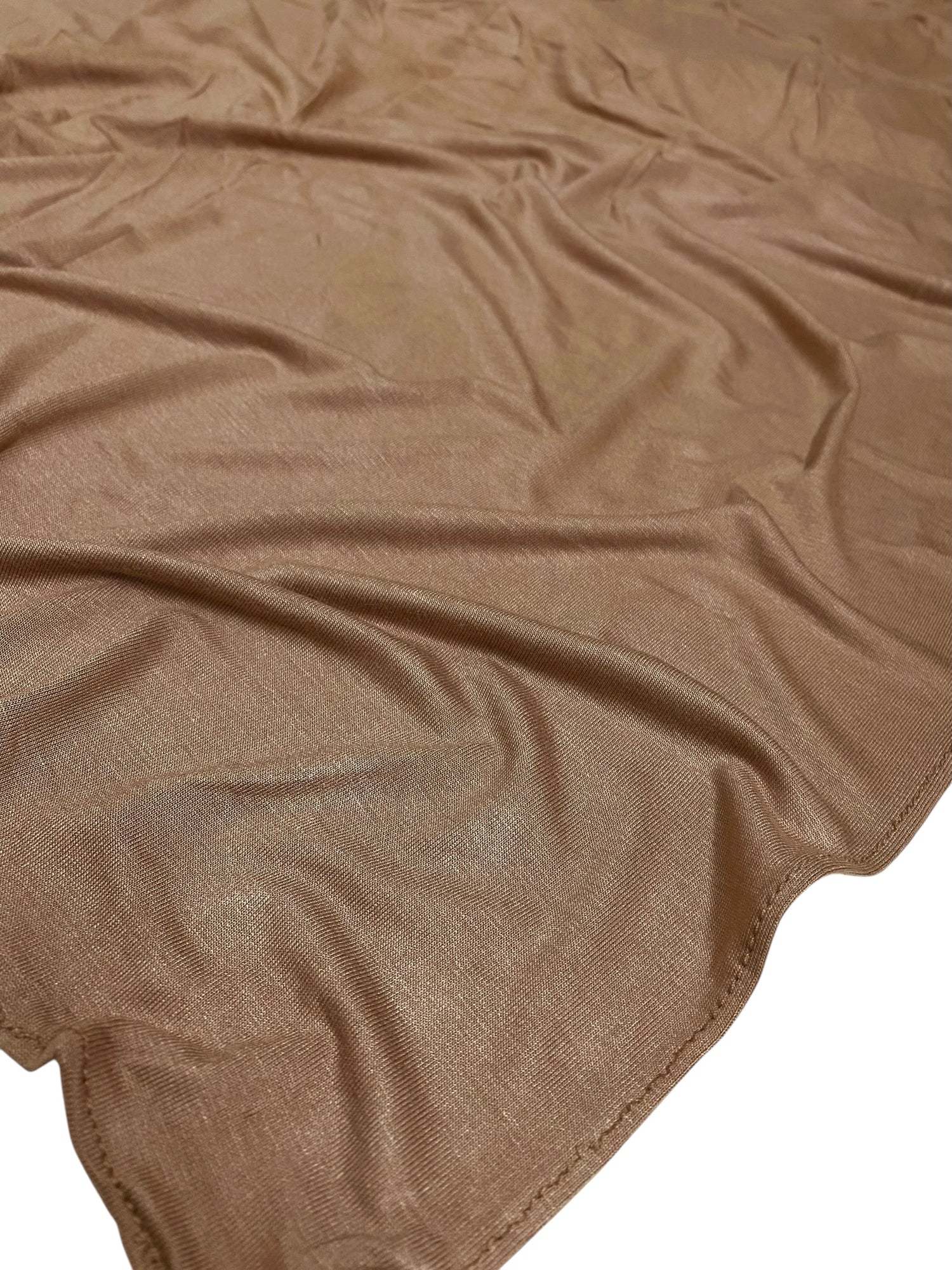 Premium Bamboo Jersey Hijab - Rose Beige