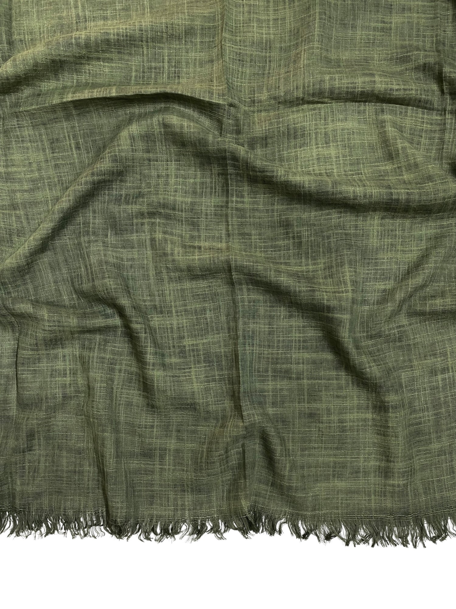 Premium Turkish Dupatta (Imported Fabric) - Basil