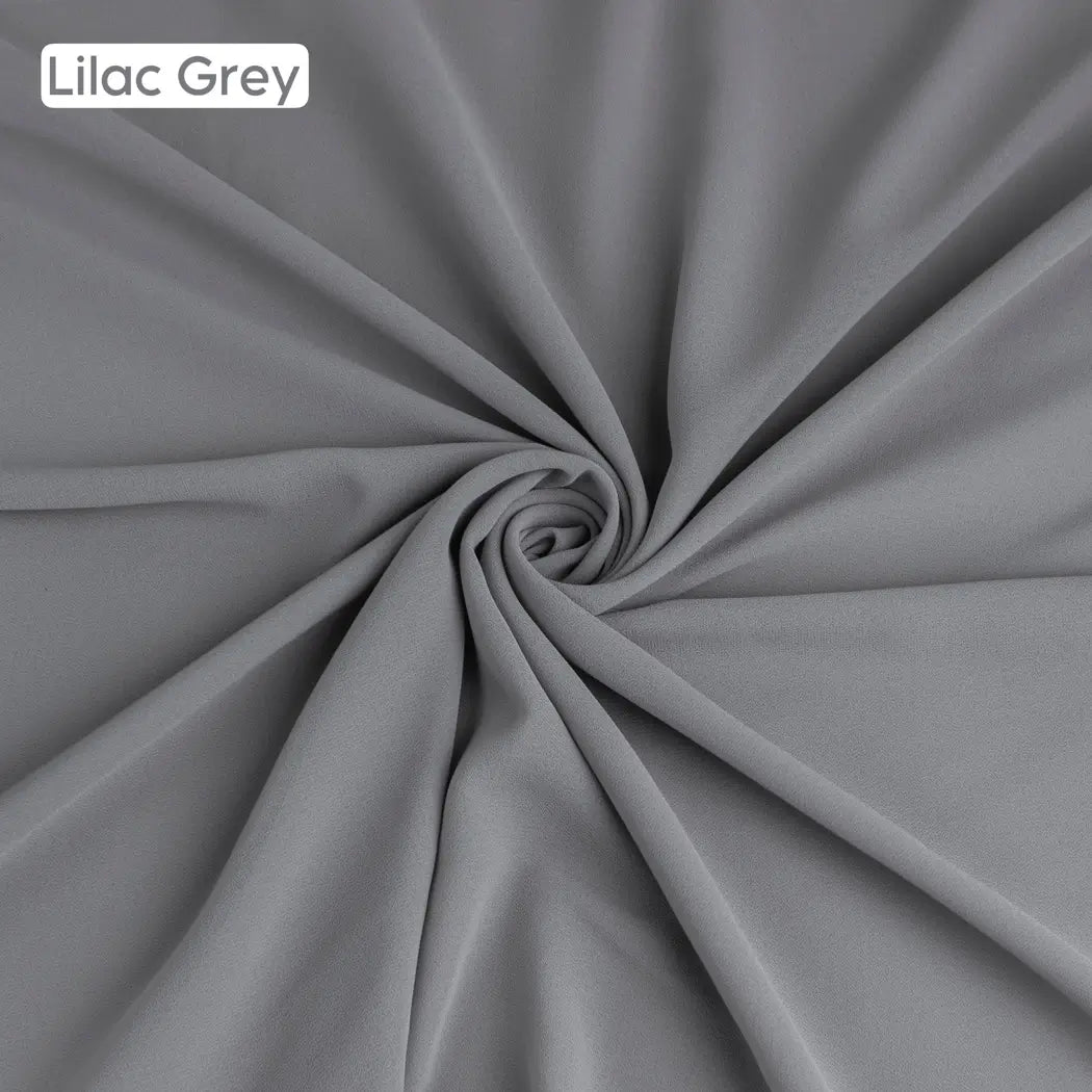 Georgette – Lilac Grey