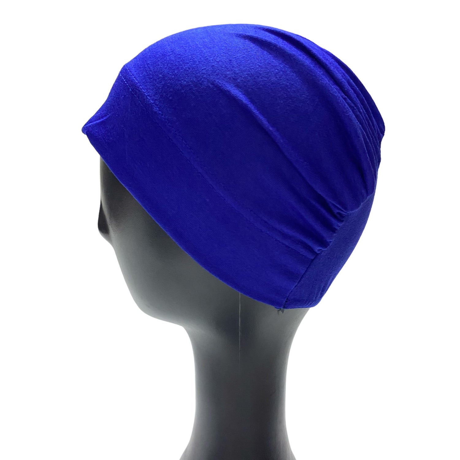 Full Covered Hijab Cap – Royal Blue