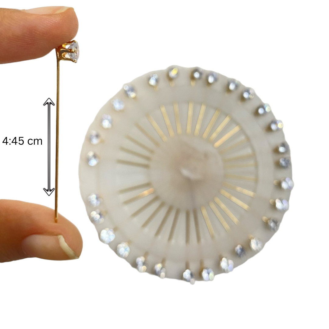 Pin Wheel – Golden