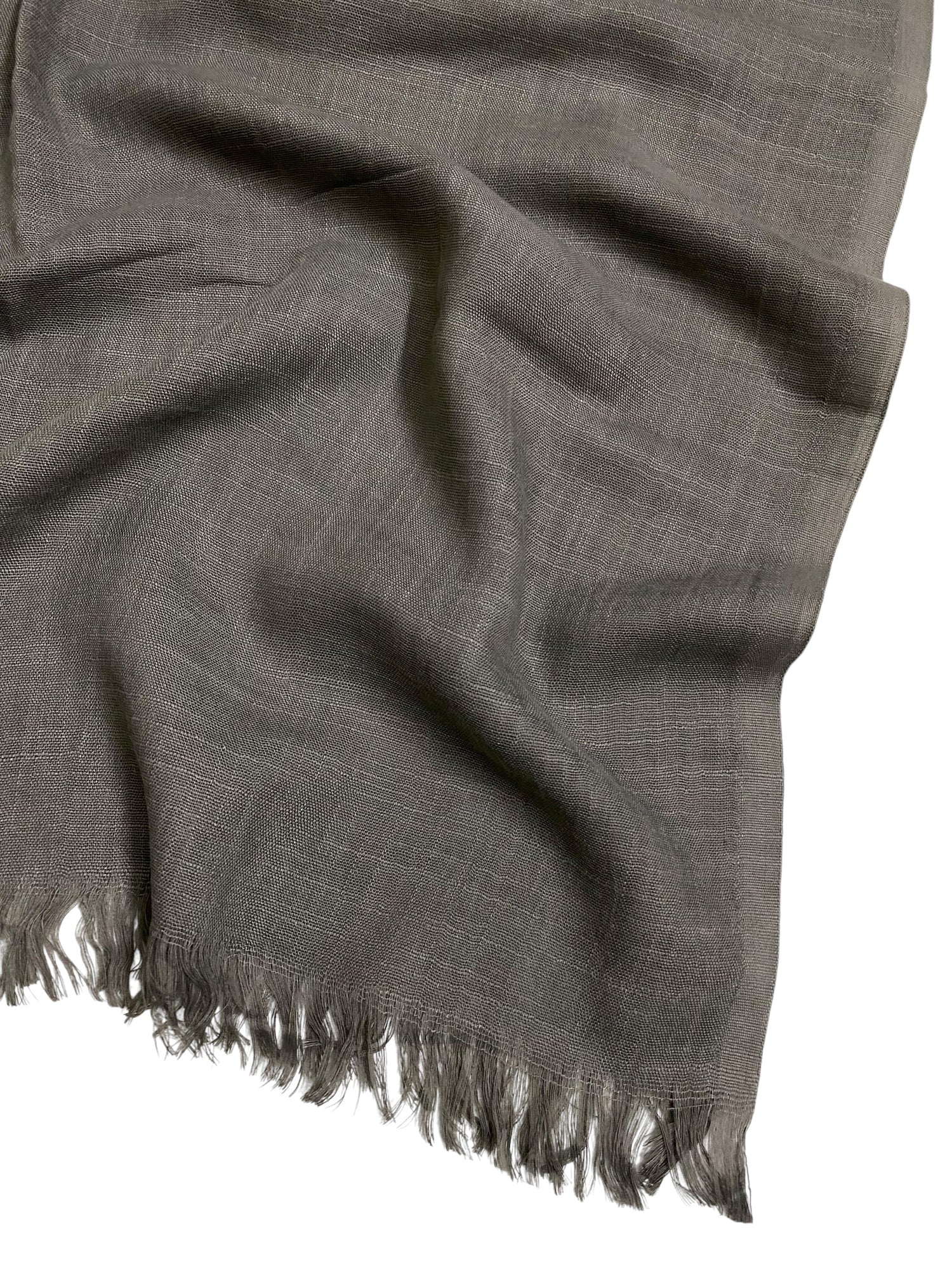 Premium Turkish Dupatta (Imported Fabric) - Smoke Grey