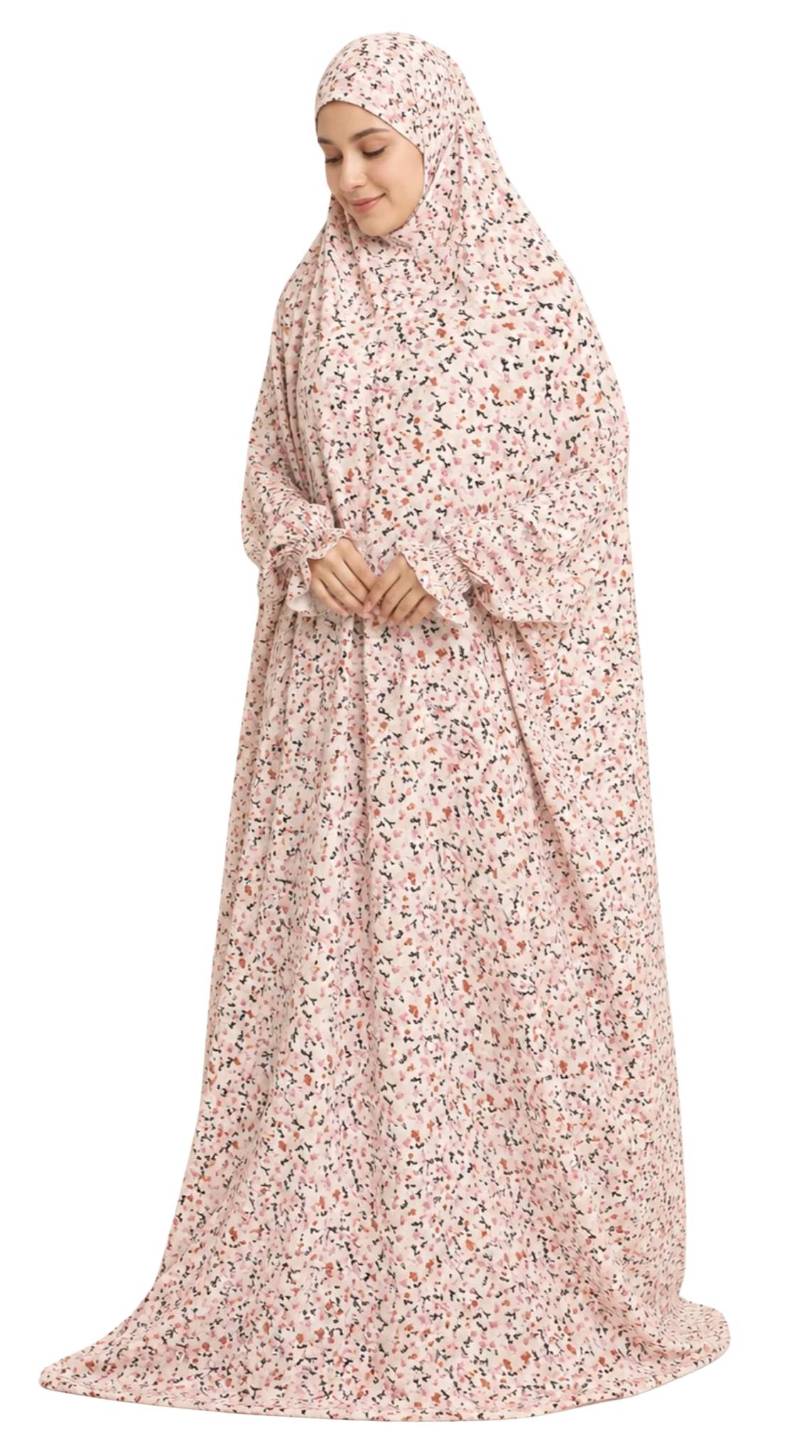 Premium Full Length Namaz Chadar With Sleeves (Imported Fabric)
