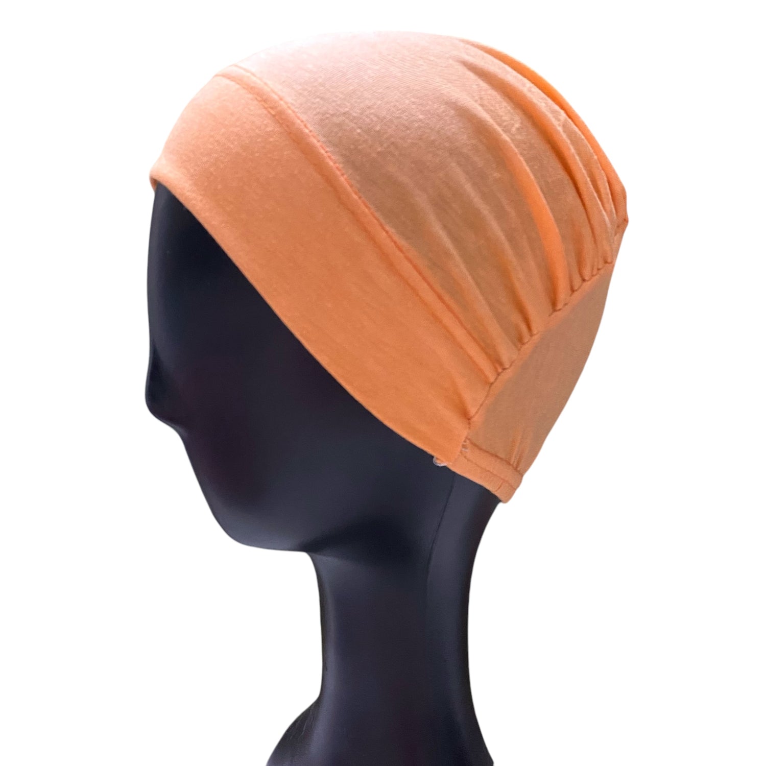 Full Covered Hijab Cap – Peach