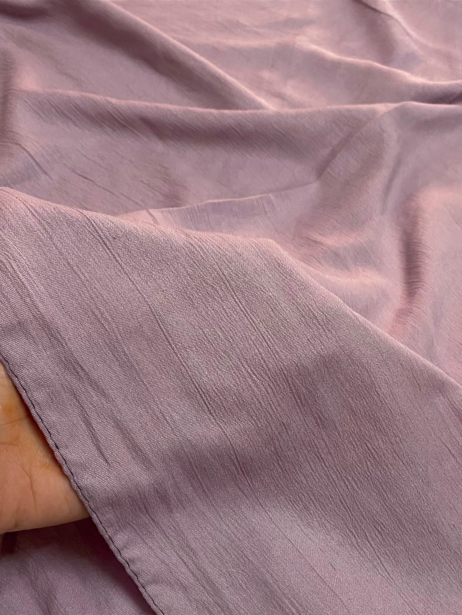 Crushé (Cotton Crush Hijab - Dusty Purple