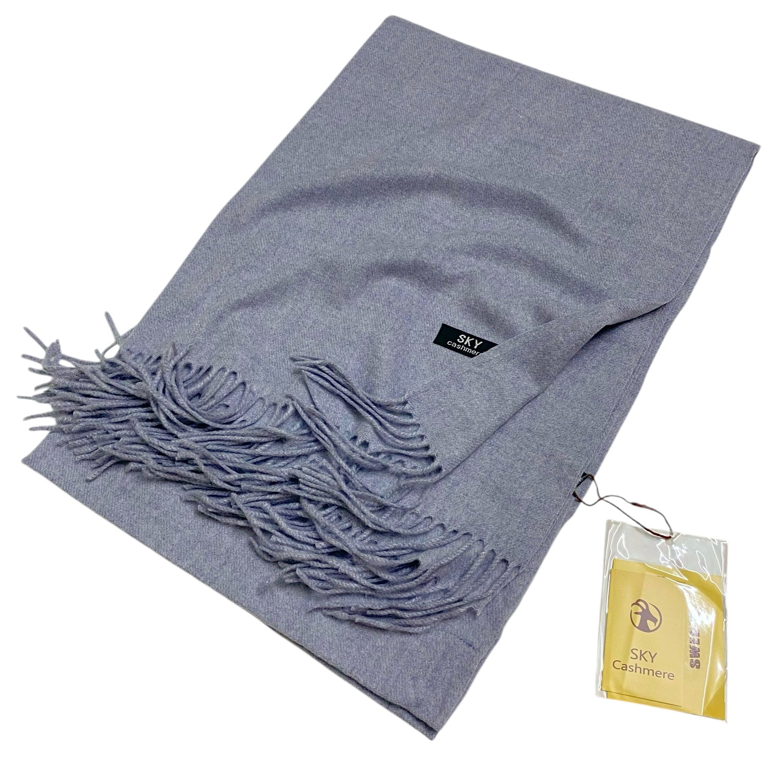 PREMIUM Quality Woolen Cashmere – Light Denim (XL size)