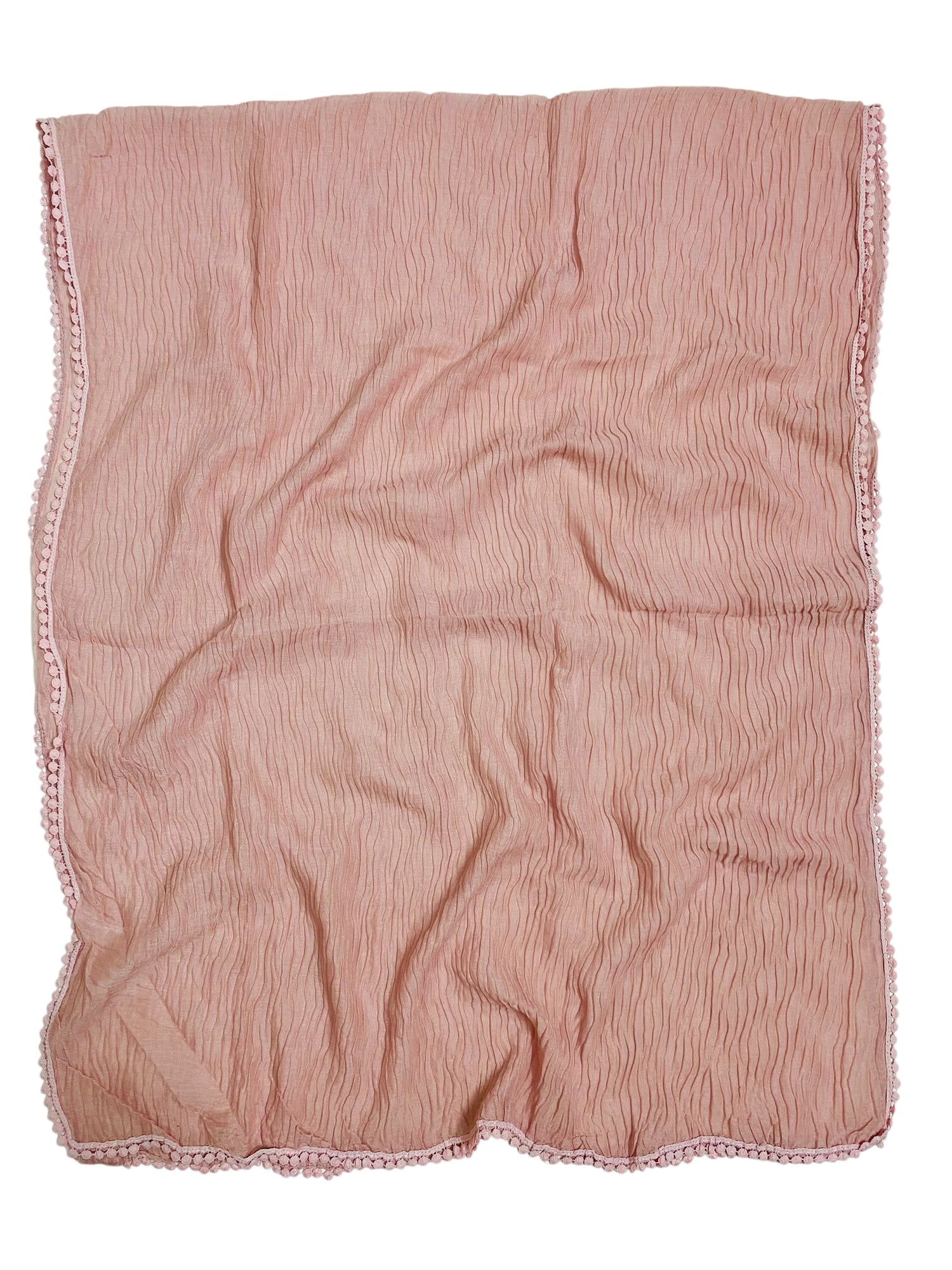 Rawaa Pleated Hijabs – Blush