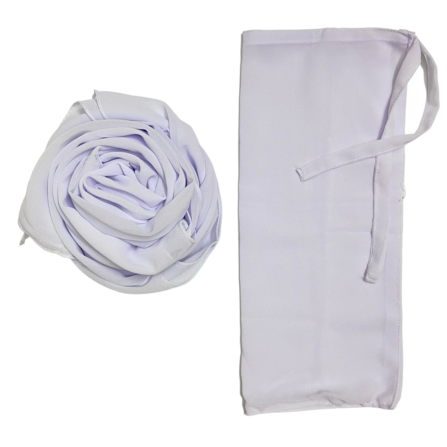 Matching Hijab & Niqab Sets - White