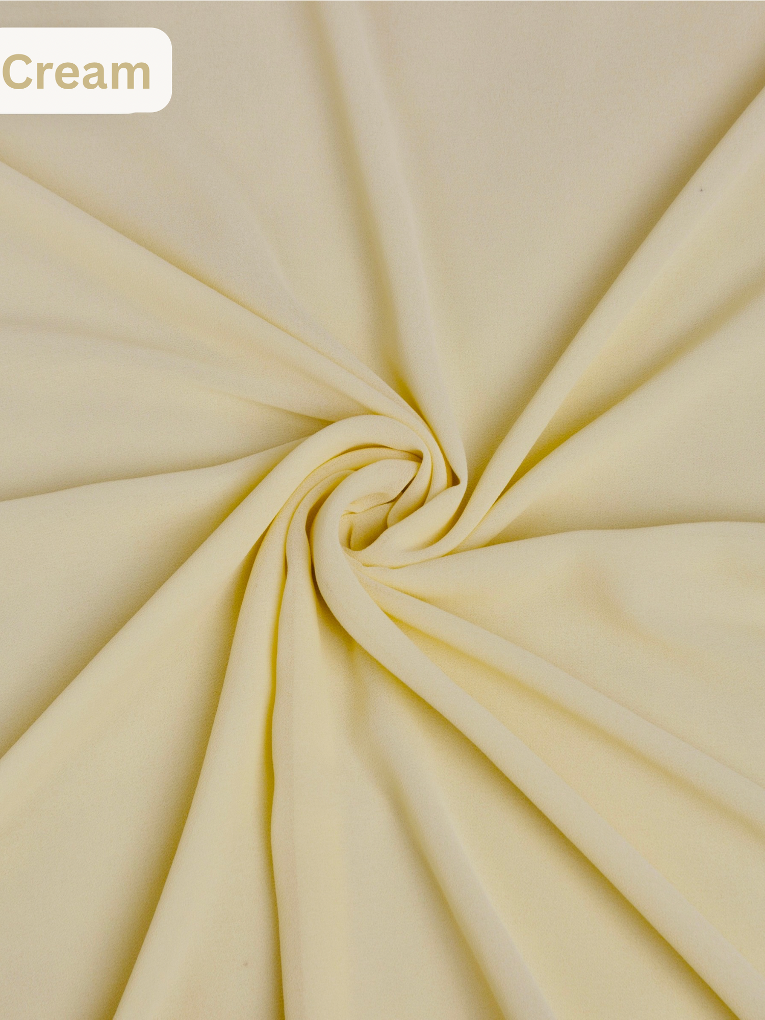 Georgette – Cream