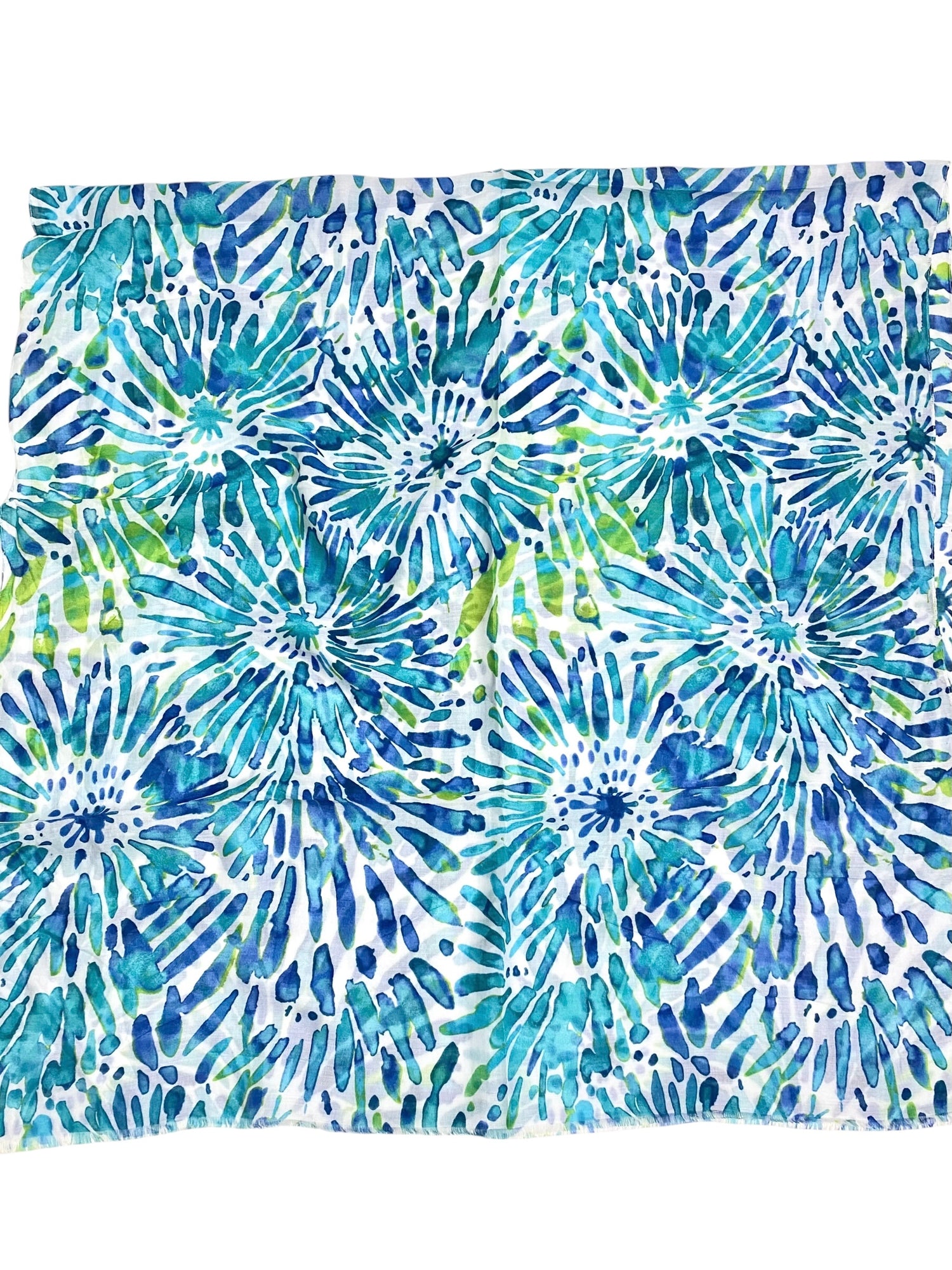 Blaze Lawn Printed Hijabs - Peacock