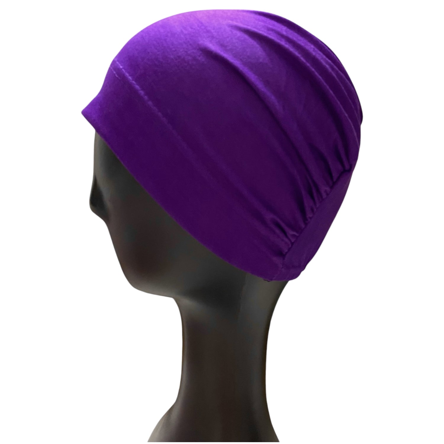 Full Covered Hijab Cap – Royal Purple