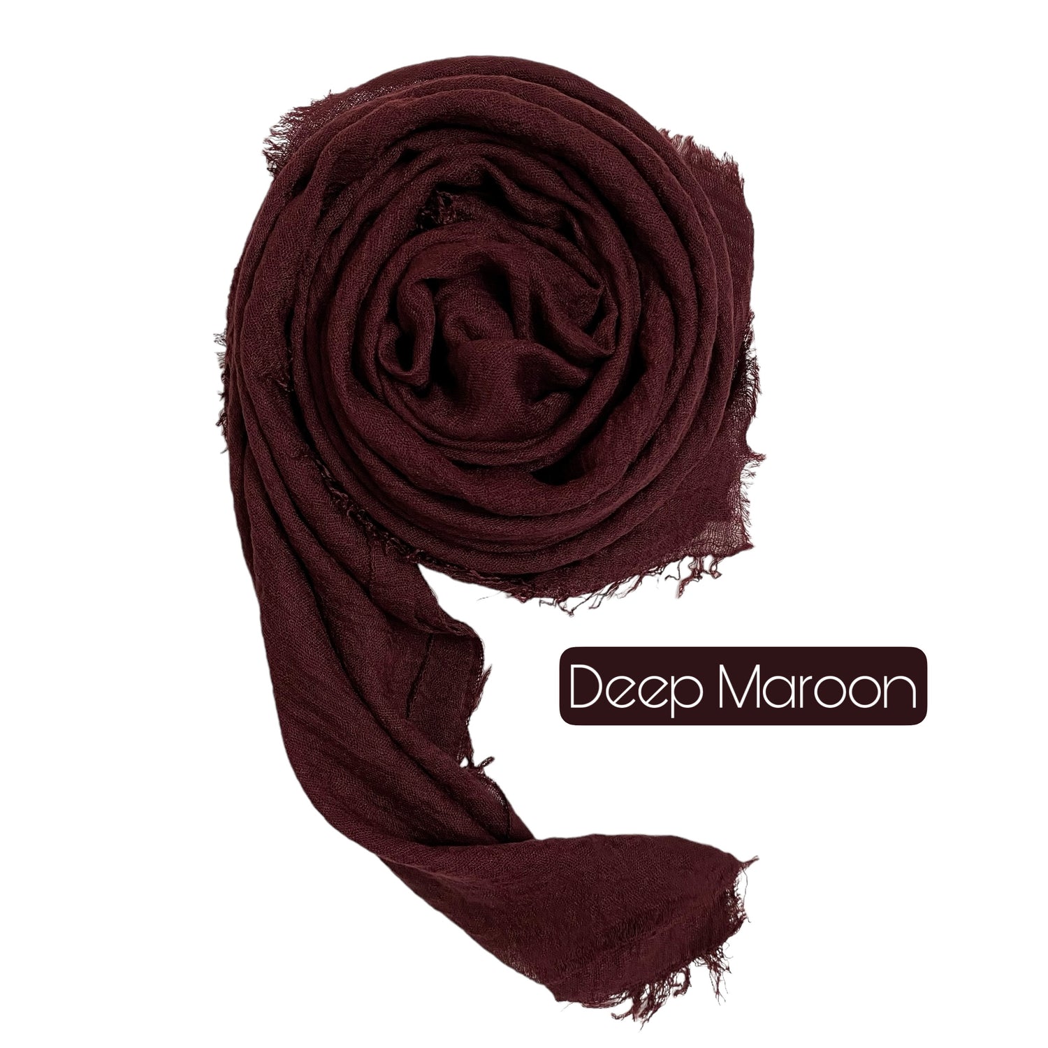 Crimps – Deep Maroon