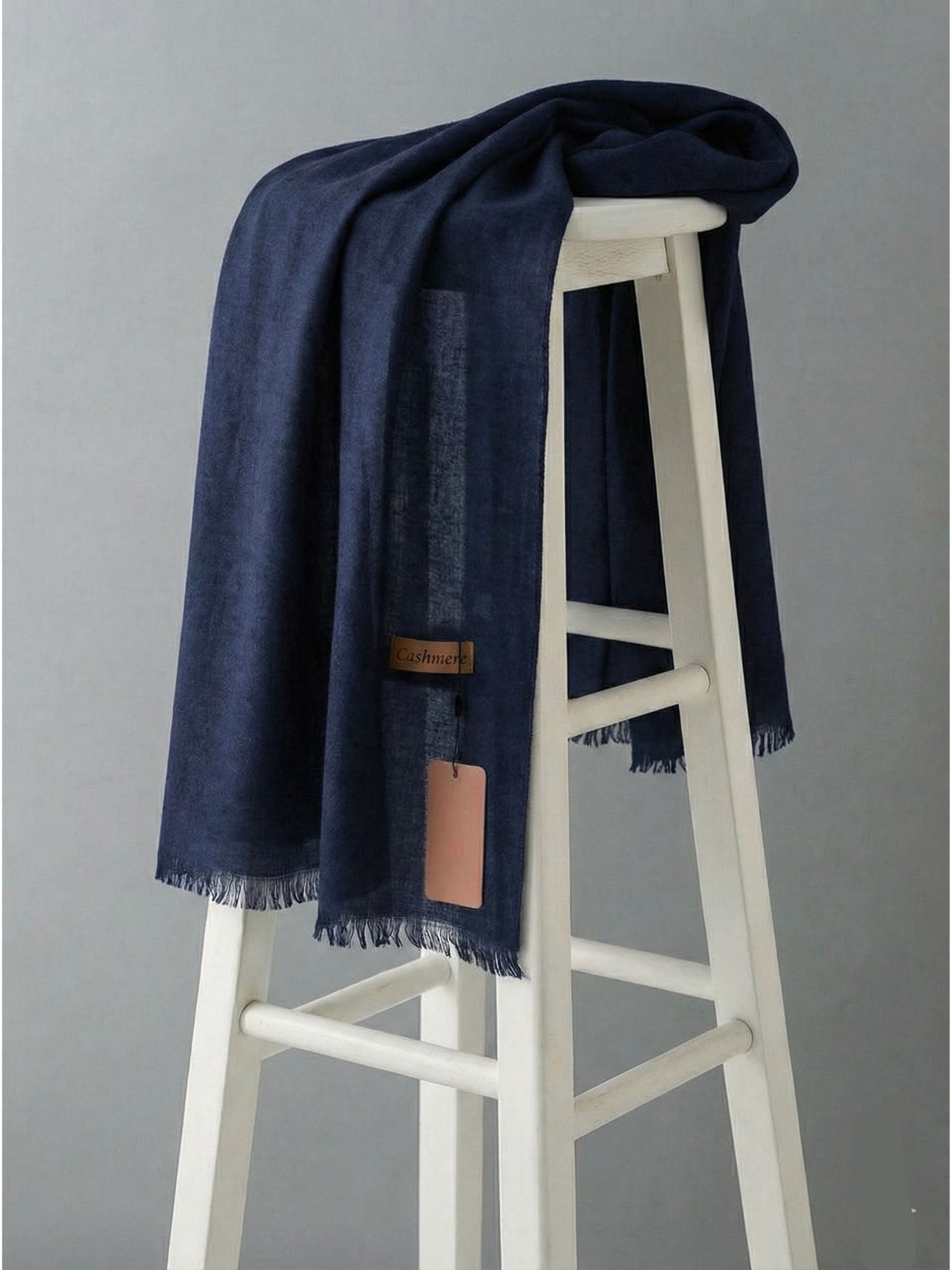 Allure Woolen Cashmere - Navy Blue