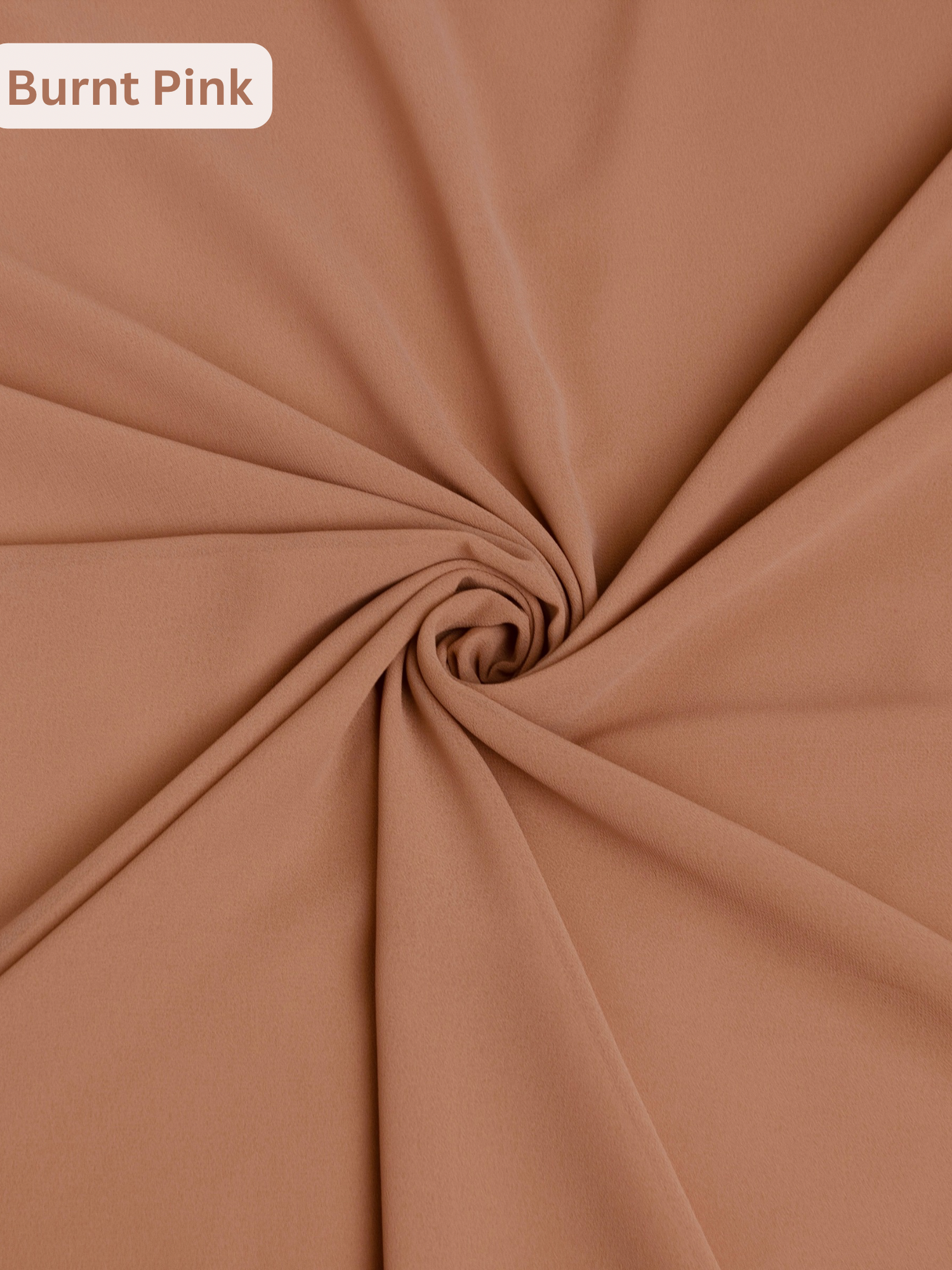 Georgette – Burnt Pink