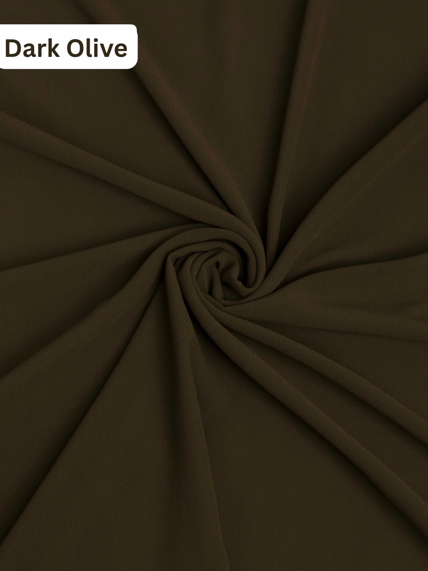 Georgette – Dark Olive