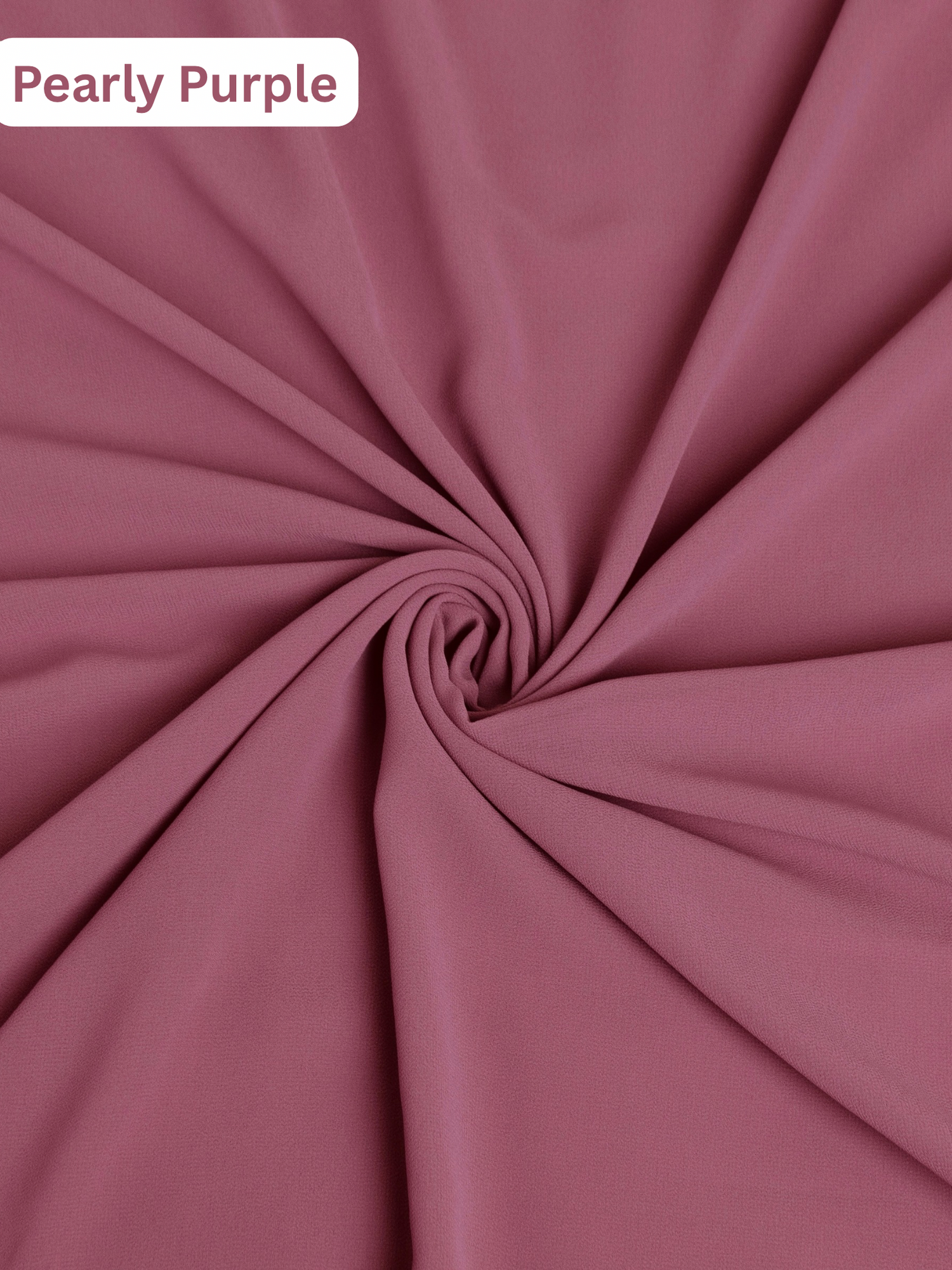 Georgette – Pearly Purple