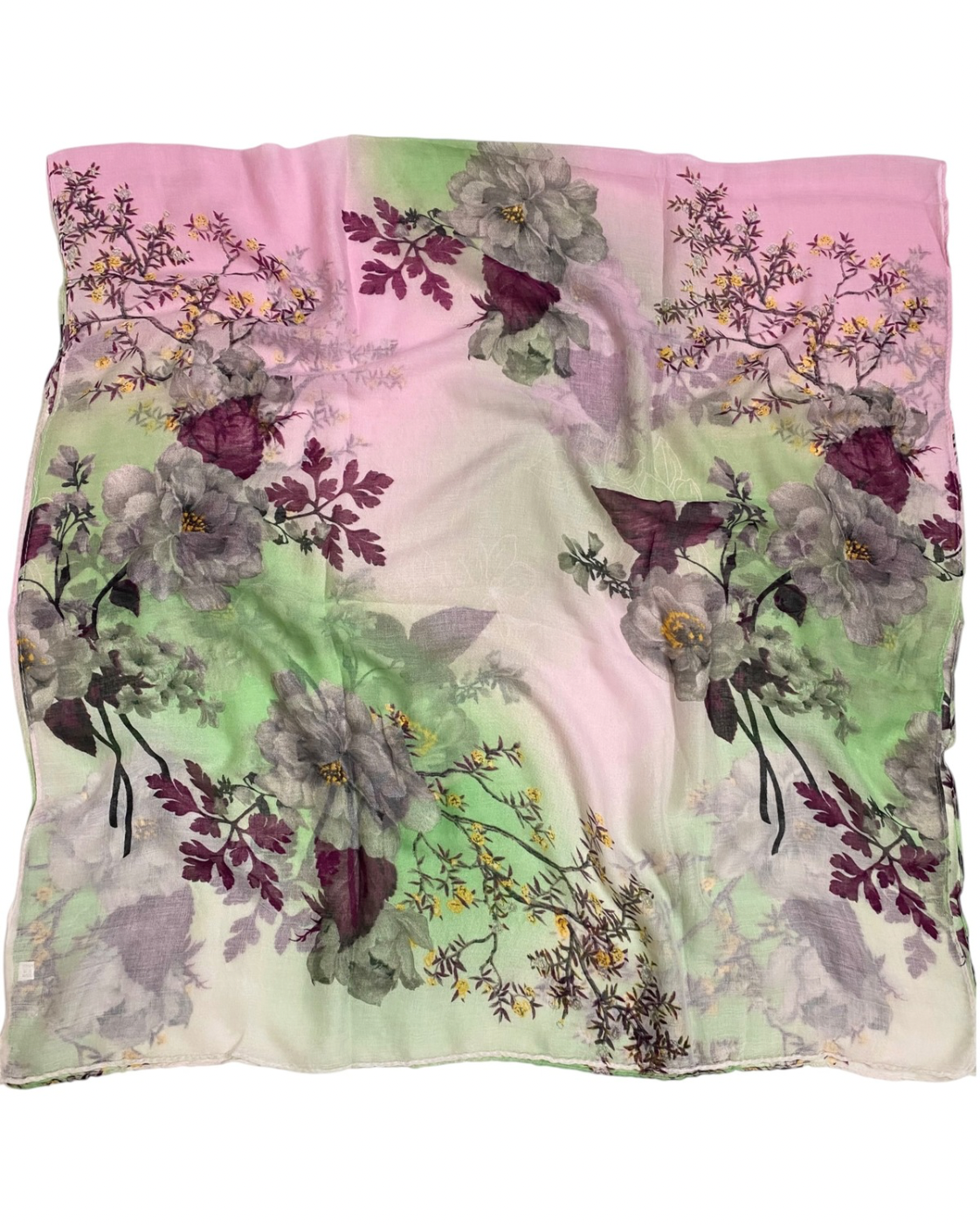 Maple Lawn Printed Hijabs - Mulberry Mist