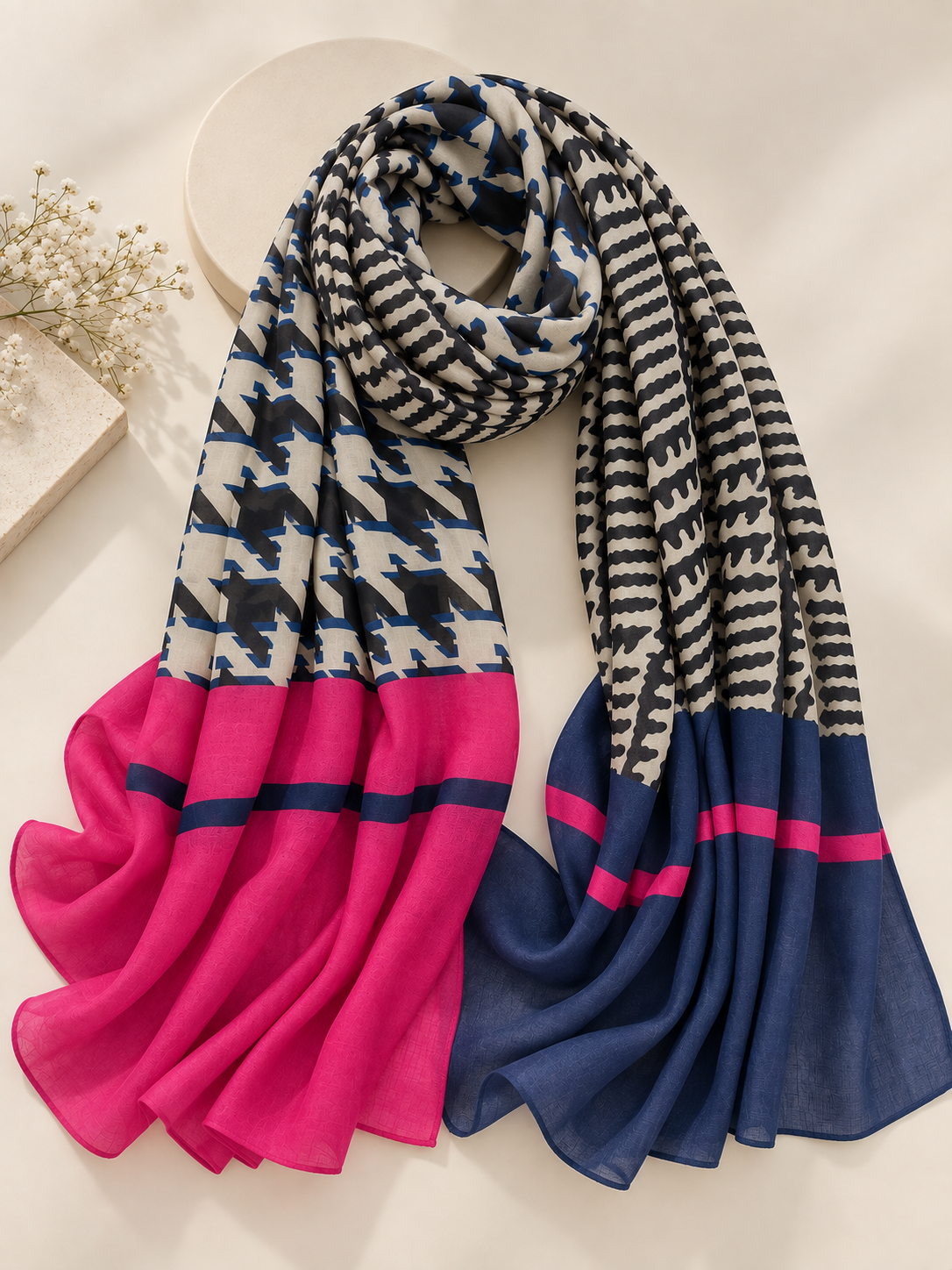 Heritage Printed Lawn Hijab - Fusion