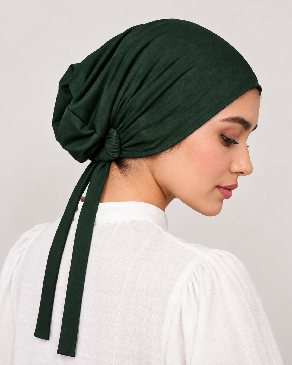 Imported Tie back Full Covered Hijab Cap – Sacramento