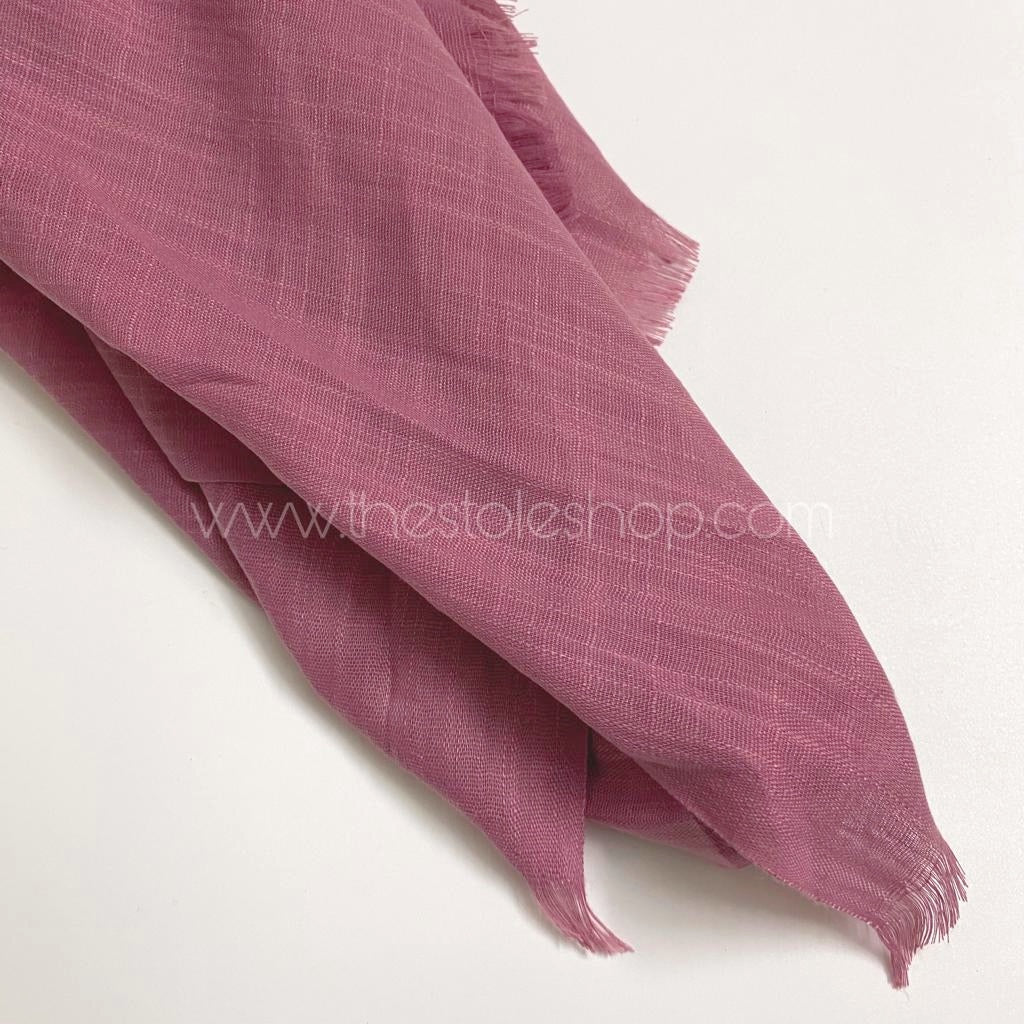 Premium Turkish – Slub Textured (Wider Width) – Tender Pink