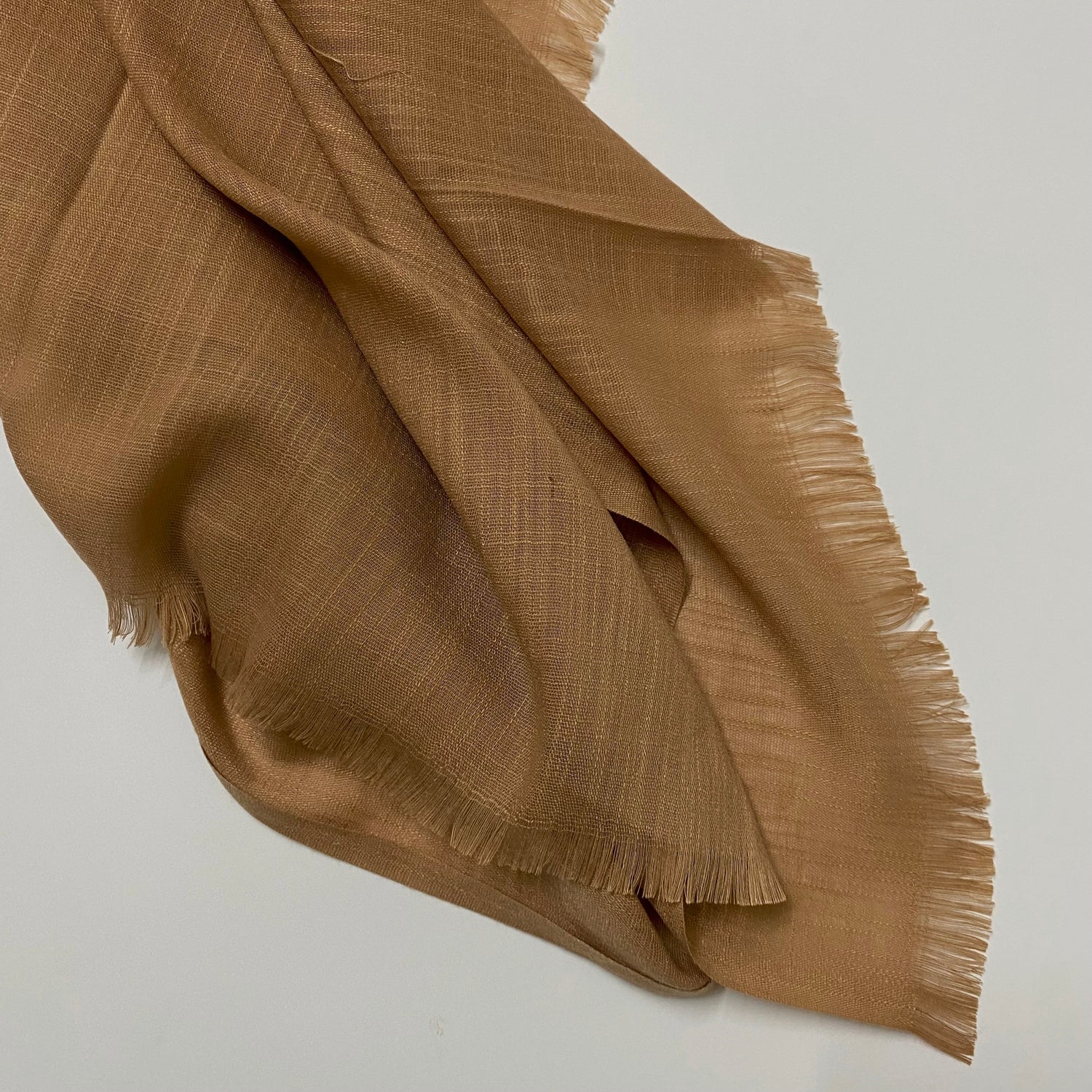 Premium Turkish – Slub Textured (Regular Width) – Almond