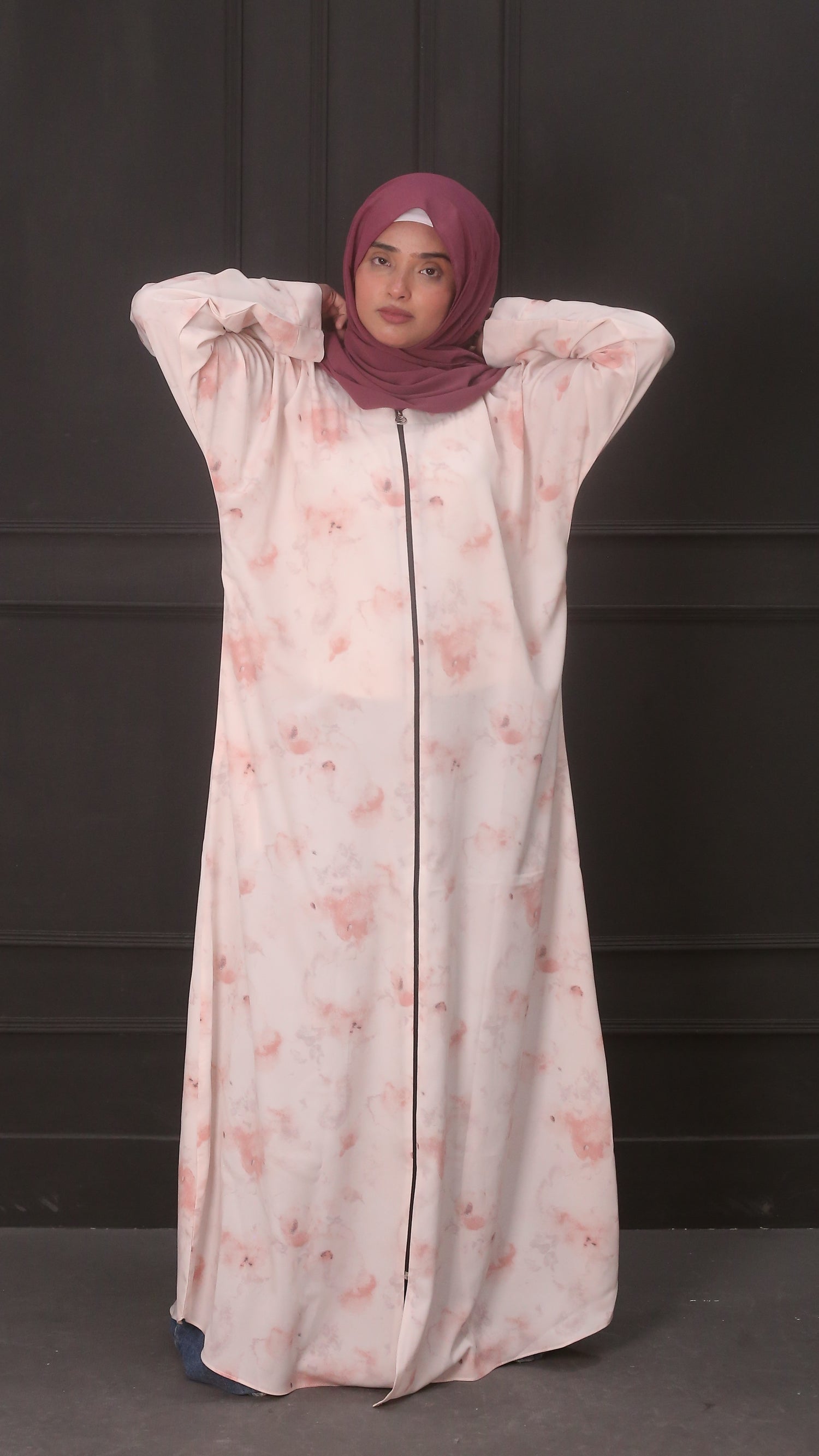 Patchy Pink - Teapink (Zip style)